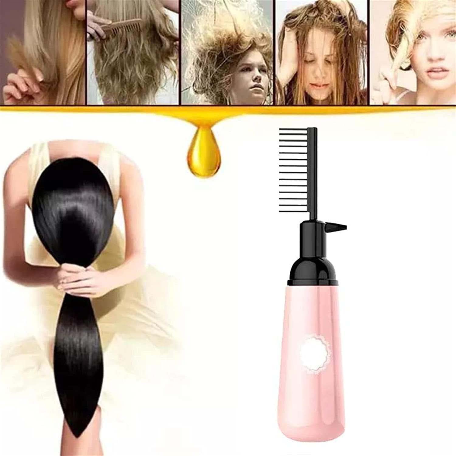 3-Second Hair Straightening Cream with Brush - Fast & Easy Straightener Treatment for Curly, Wavy & All Hair Types - 150ml (1Pcs) - Perfect for Home Use, Travel & Salon-Quality Results