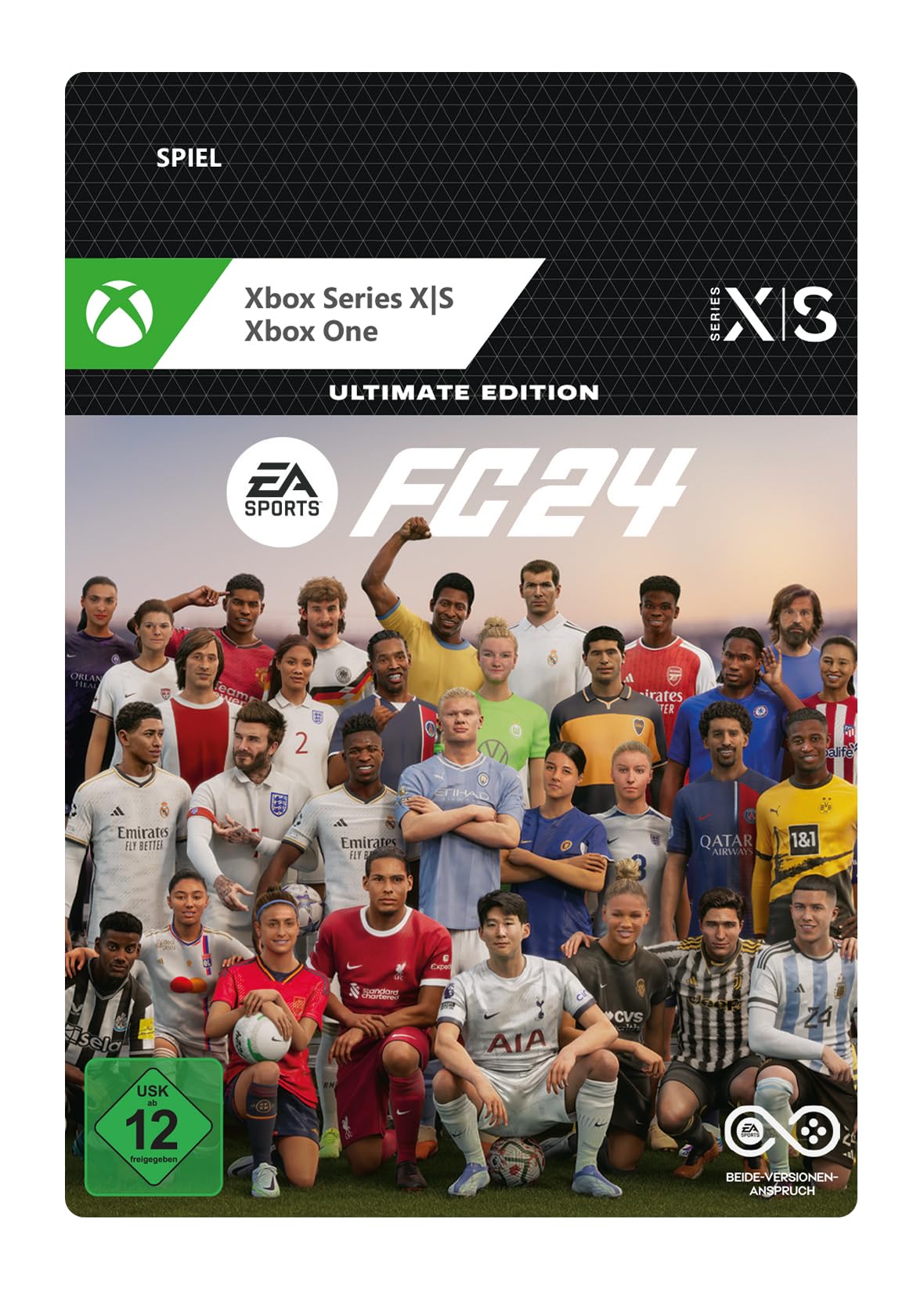 EA SPORTS FC 24 Ultimate Edition - Xbox One & Series X|S Digital Download Code | Play Soccer Games Online & Offline | Perfect for FIFA Fans & Competitive Gaming