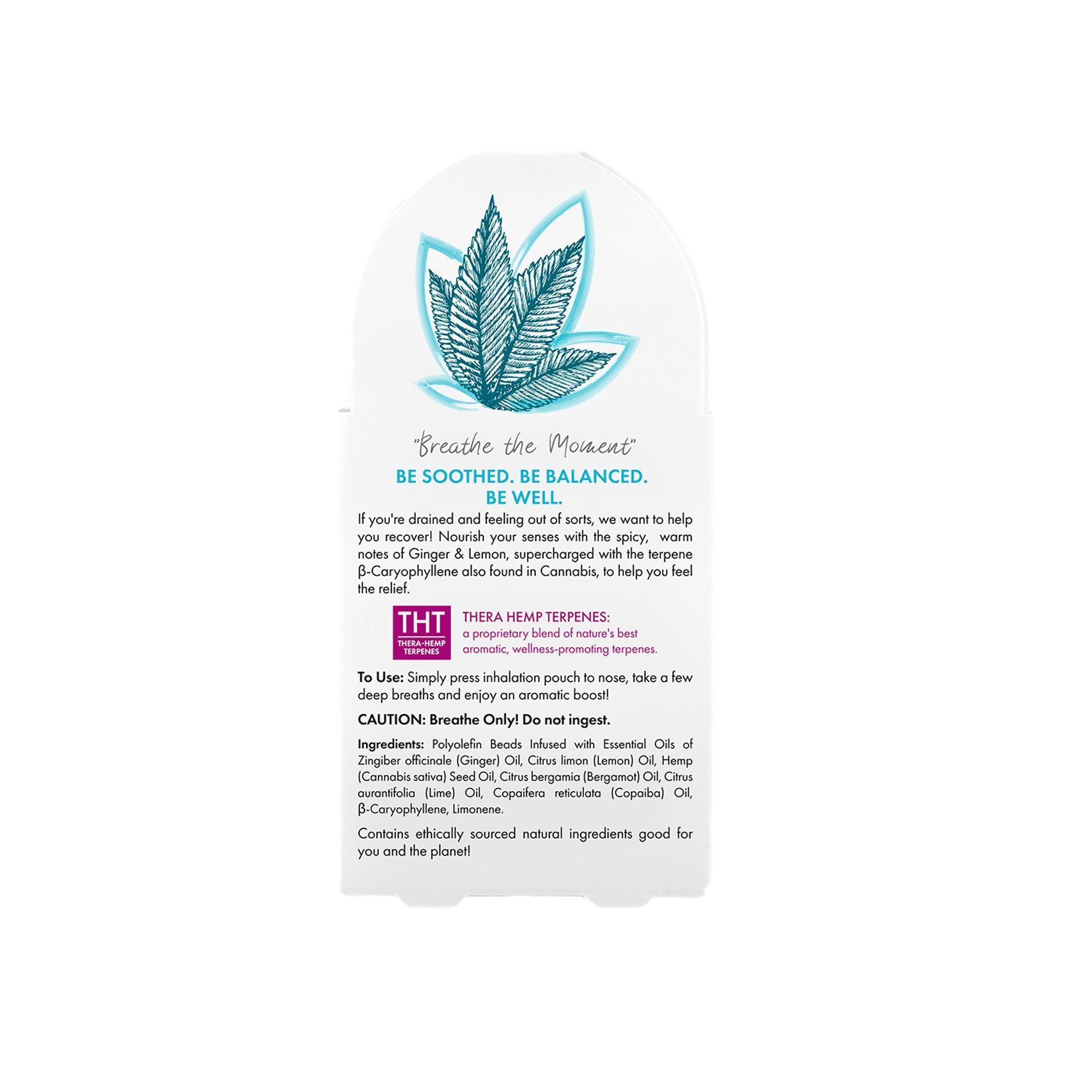 Cannafloria Inhalation Pouch - 2 Pack | Herbal Aromatherapy for Relaxation & Stress Relief | Perfect for Travel, Yoga & Meditation