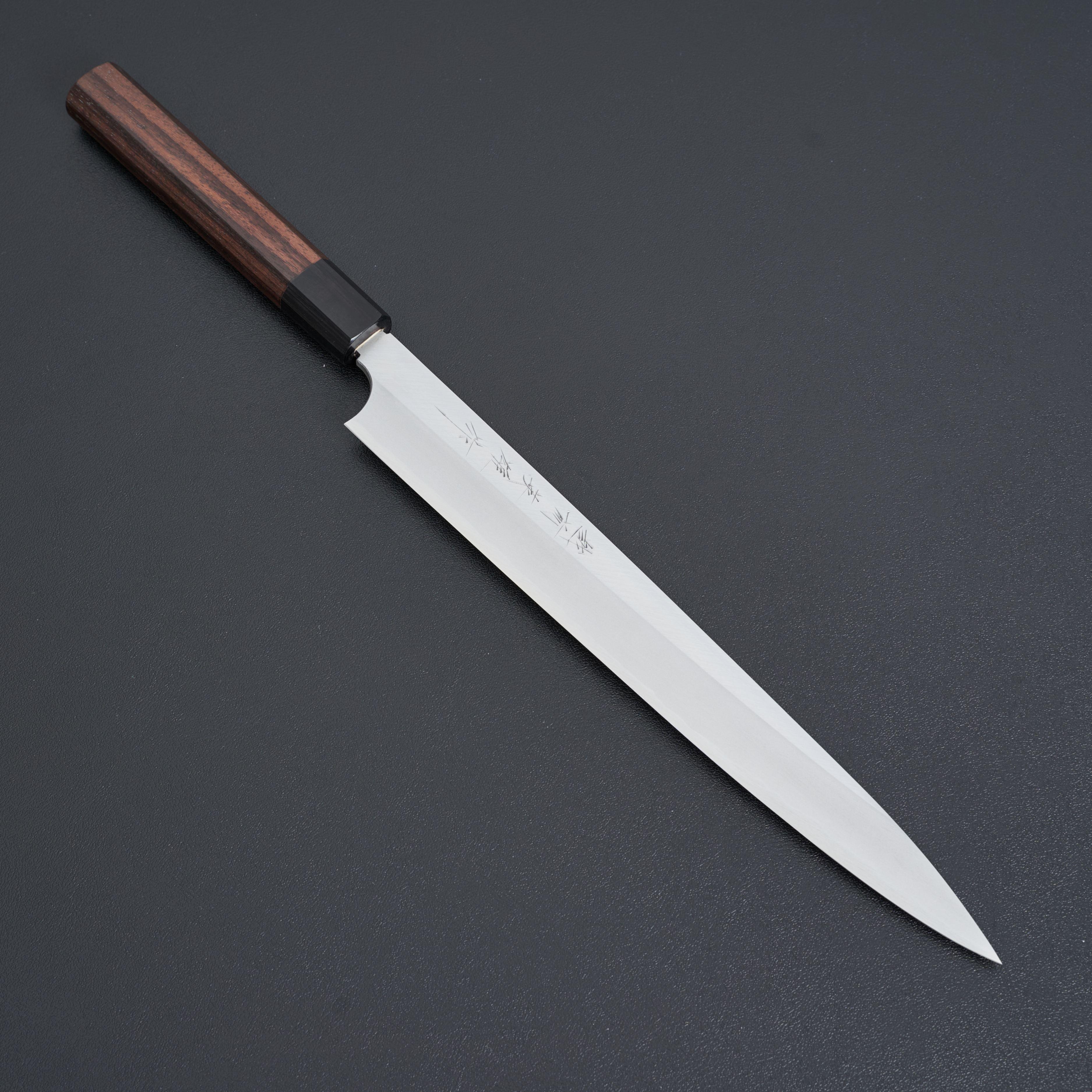 Premium Japanese Kitaoka Blue #2 Yanagiba Sushi Knife 270mm - High-Carbon Steel Blade for Sashimi, Sushi & Precision Cutting - Perfect for Professional Chefs & Home Cooking