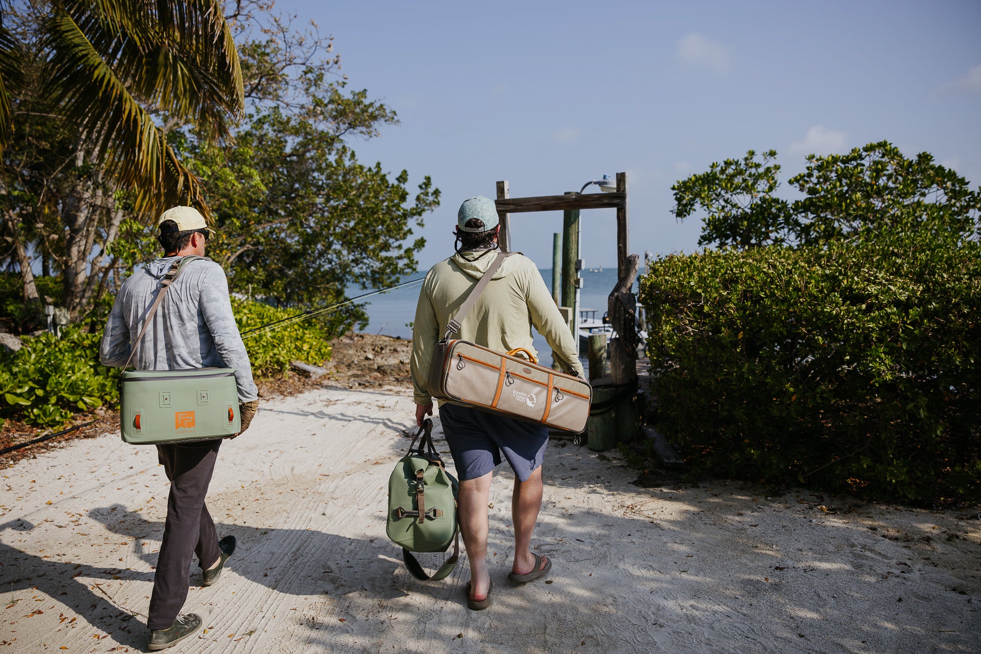 Dakota Carry On Rod and Reel Travel Case - Bonefish & Tarpon Trust Edition - Perfect for Fishing Trips, Travel, and Saltwater Fly Fishing Adventures
