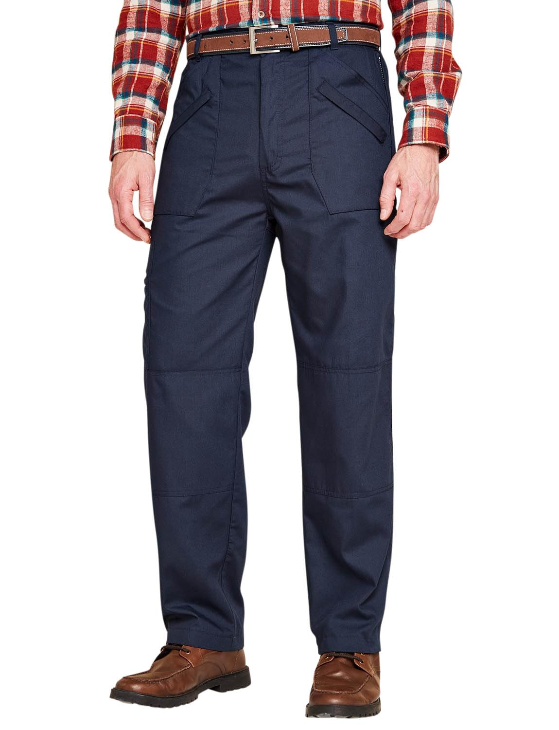 Chums Men's Multi-Pocket Water-Repellent Hiking Pants - Durable Outdoor Adventure Pants for Camping, Fishing & Travel