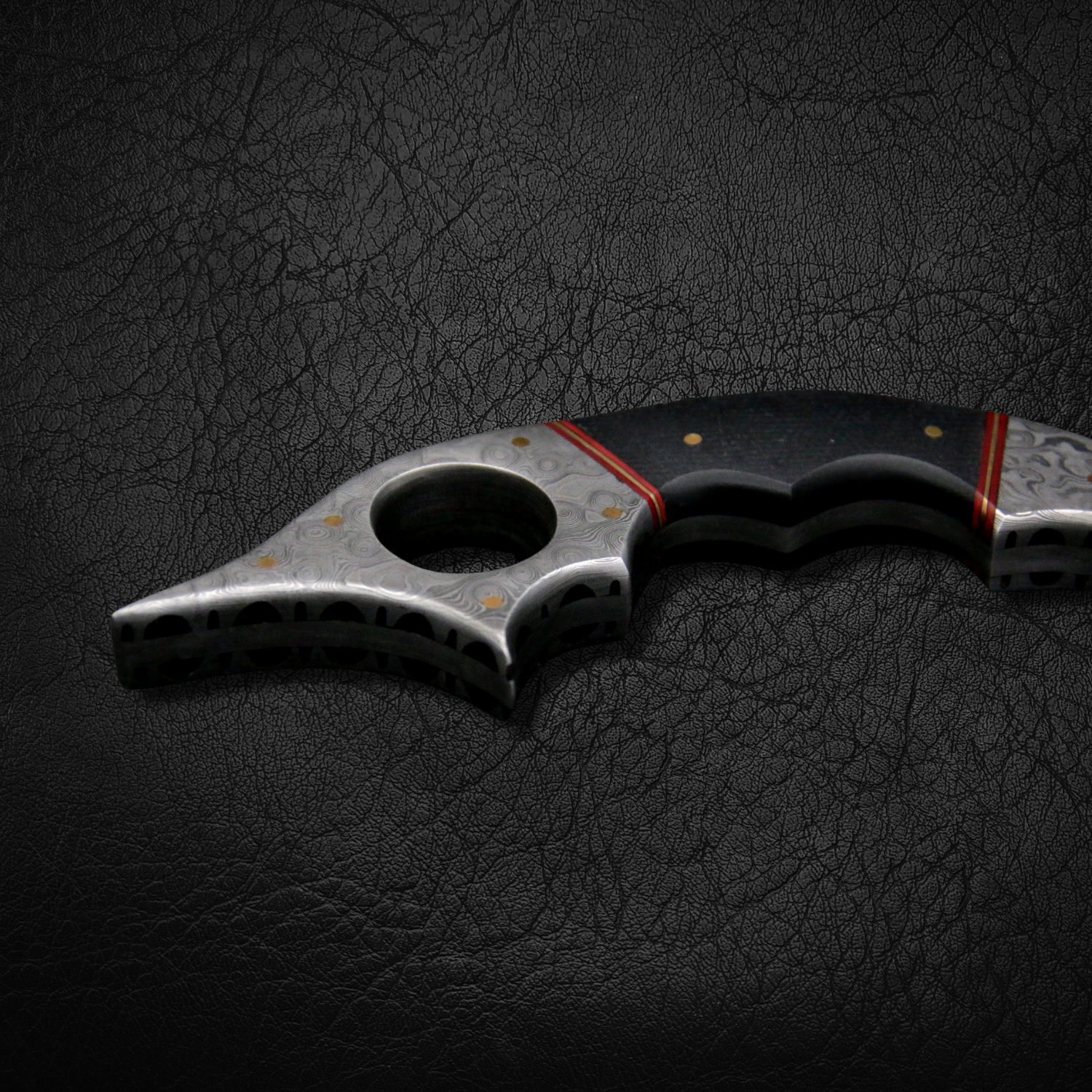 Premium Dragon's Claw Damascus Steel Karambit Knife - Handcrafted Tactical Folding Knife for Outdoor Survival, Camping & Self Defense | Sharp Durable Blade with Ergonomic Handle