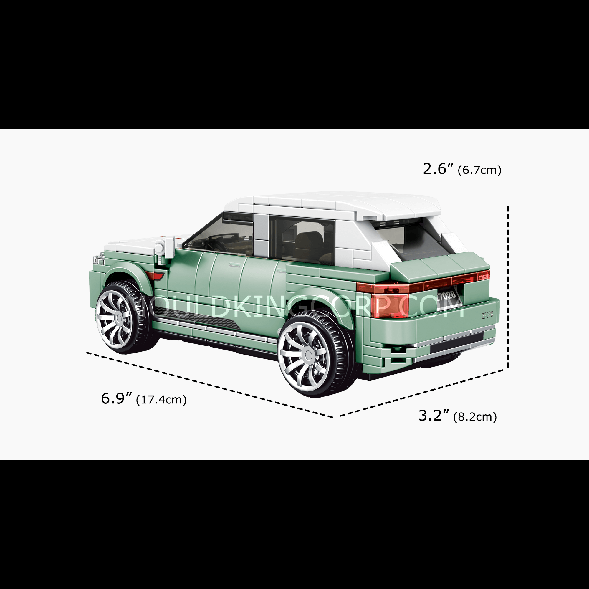 Mould King 27028 E HS9 Car Model Building Set - 436 PCS DIY Construction Toy for Adults & Teens | Perfect for STEM Learning, Birthday Gifts & Home Decoration