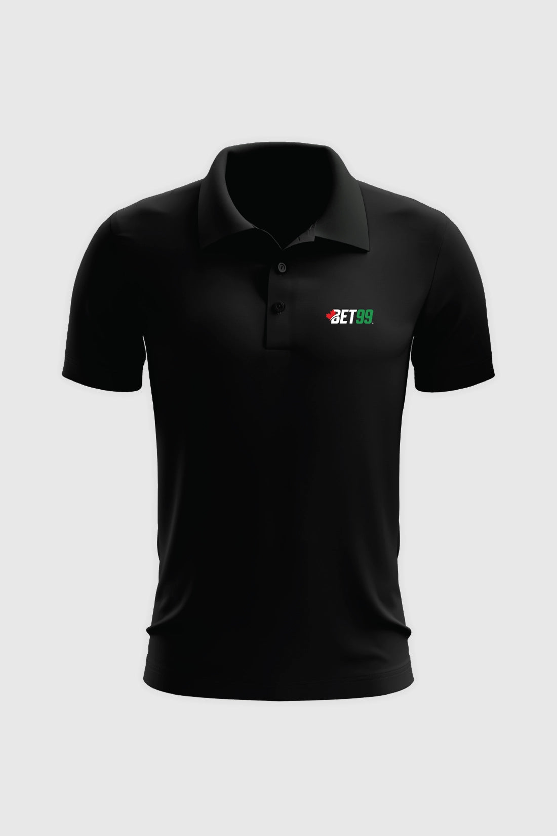 BET99 Men's Performance Golf Polo Shirt - Moisture Wicking, UV Protection & Breathable Fabric for Golf, Tennis & Casual Wear