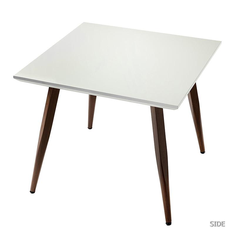 Modern Dresden Square Dining Table - Solid Wood Kitchen Table for 6 - Perfect for Family Dinners & Entertaining Guests