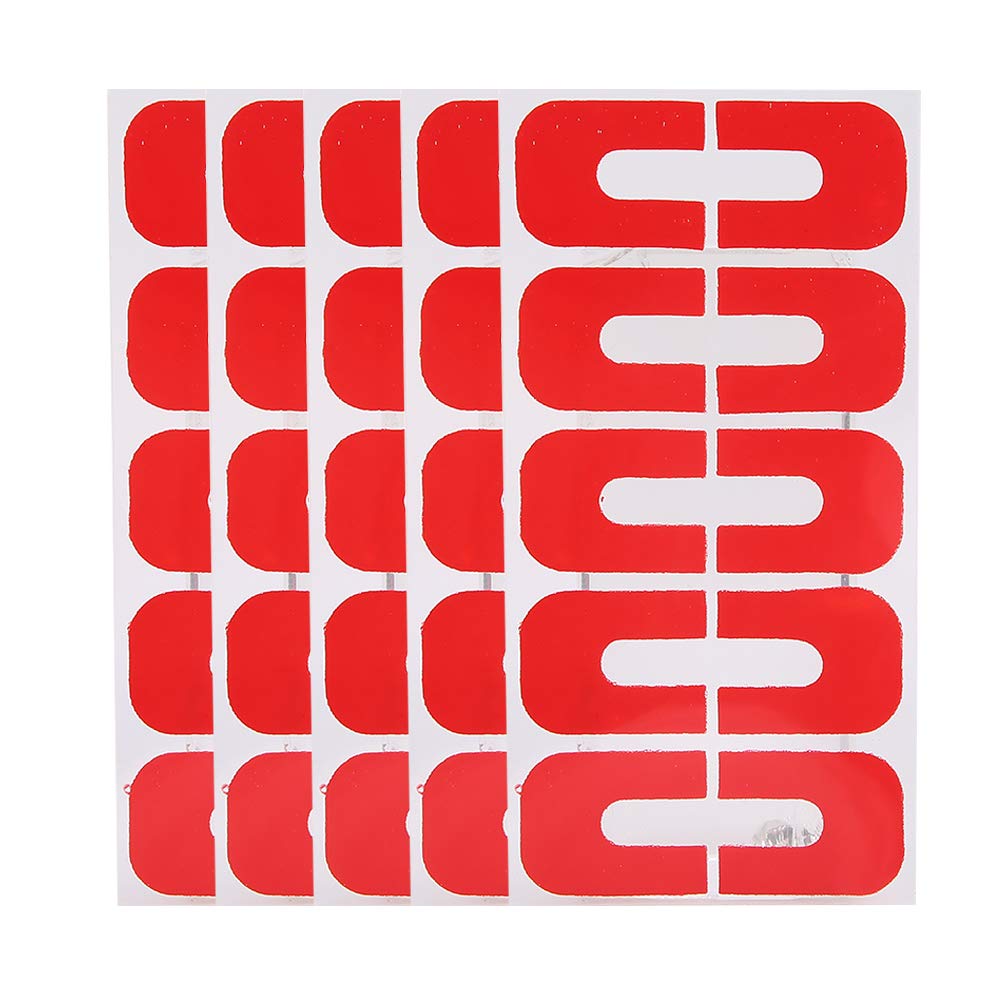 50PCS Disposable U-Shape Nail Polish Protector Stickers - Waterproof Skin Barrier Tape for Nail Art Painting & Manicure | Prevent Spills & Smudges for Perfect DIY Nail Designs at Home or Salon