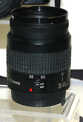Canon EOS Rebel X 35mm Film Camera with Two Lenses - Excellent Condition - Perfect for Vintage Photography & Film Enthusiasts