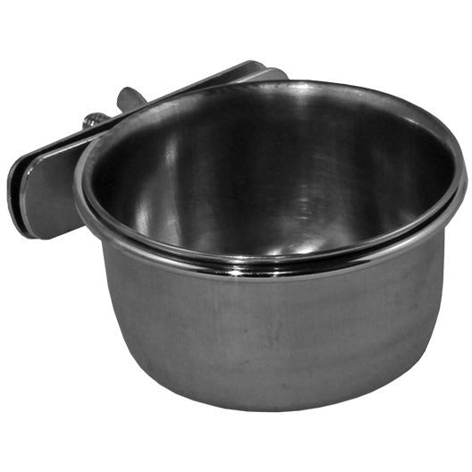 Stainless Steel Coffee Cup with Clamp - 150ml, 75mm Diameter - Perfect for Camping, Travel & Outdoor Adventures