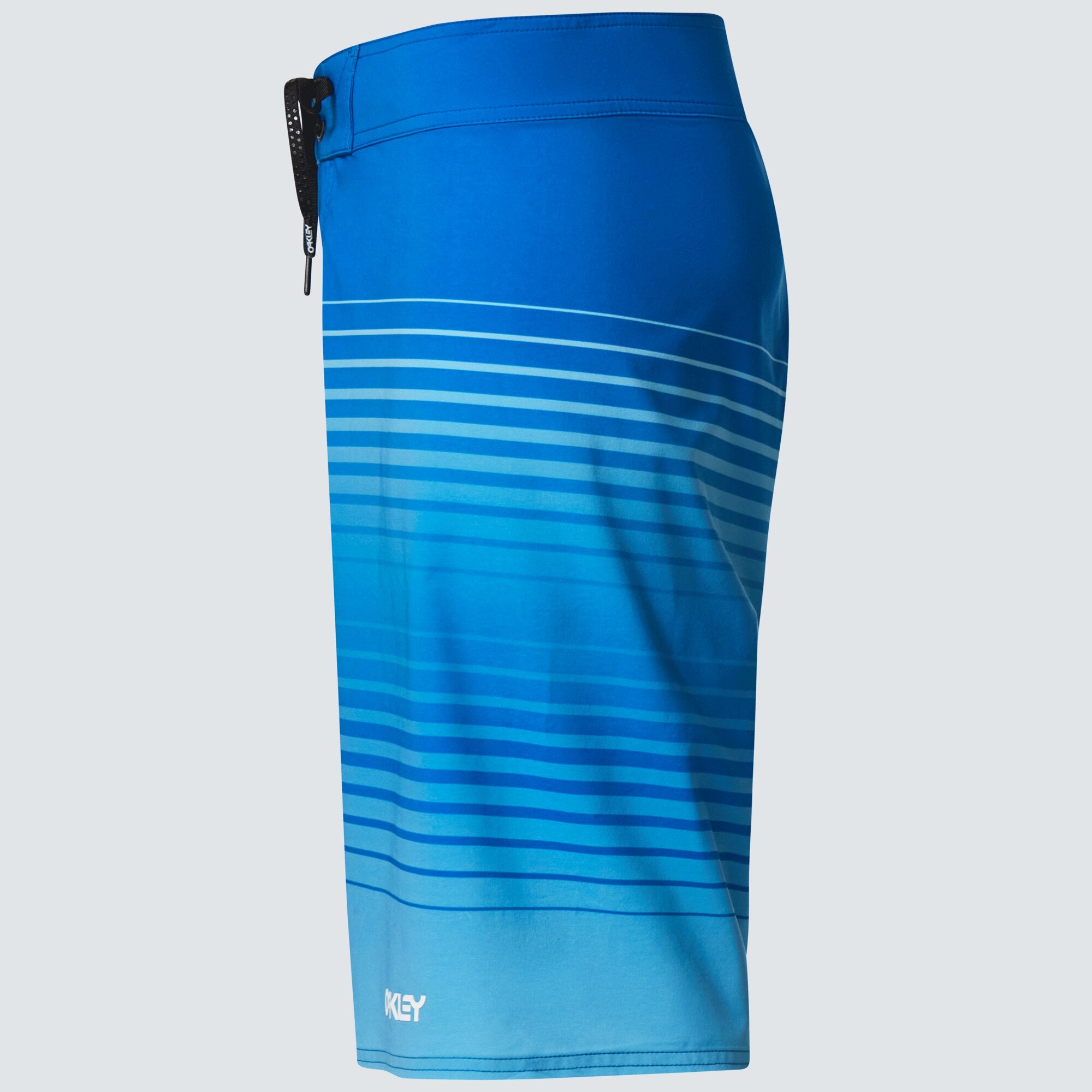 Oakley Fade Out 21 RC Boardshorts - Men's Swim Trunks with Blue Stripe Design | Quick-Dry, UV Protection for Beach, Pool & Water Sports