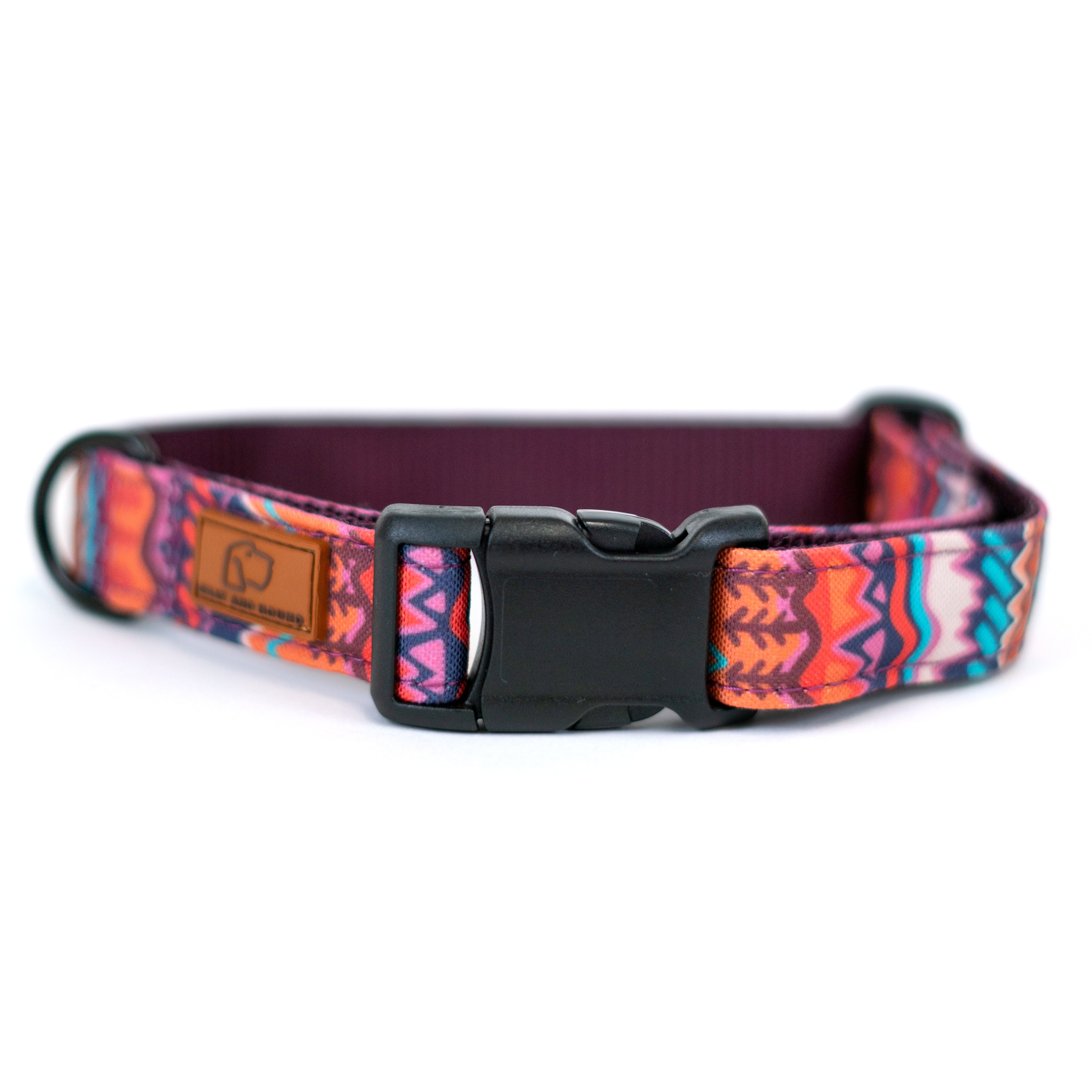 Pink Dog Collar with Rhinestones - Adjustable Soft Nylon Pet Collar for Small Medium Dogs - Perfect for Daily Walks, Training & Fashion Accessories