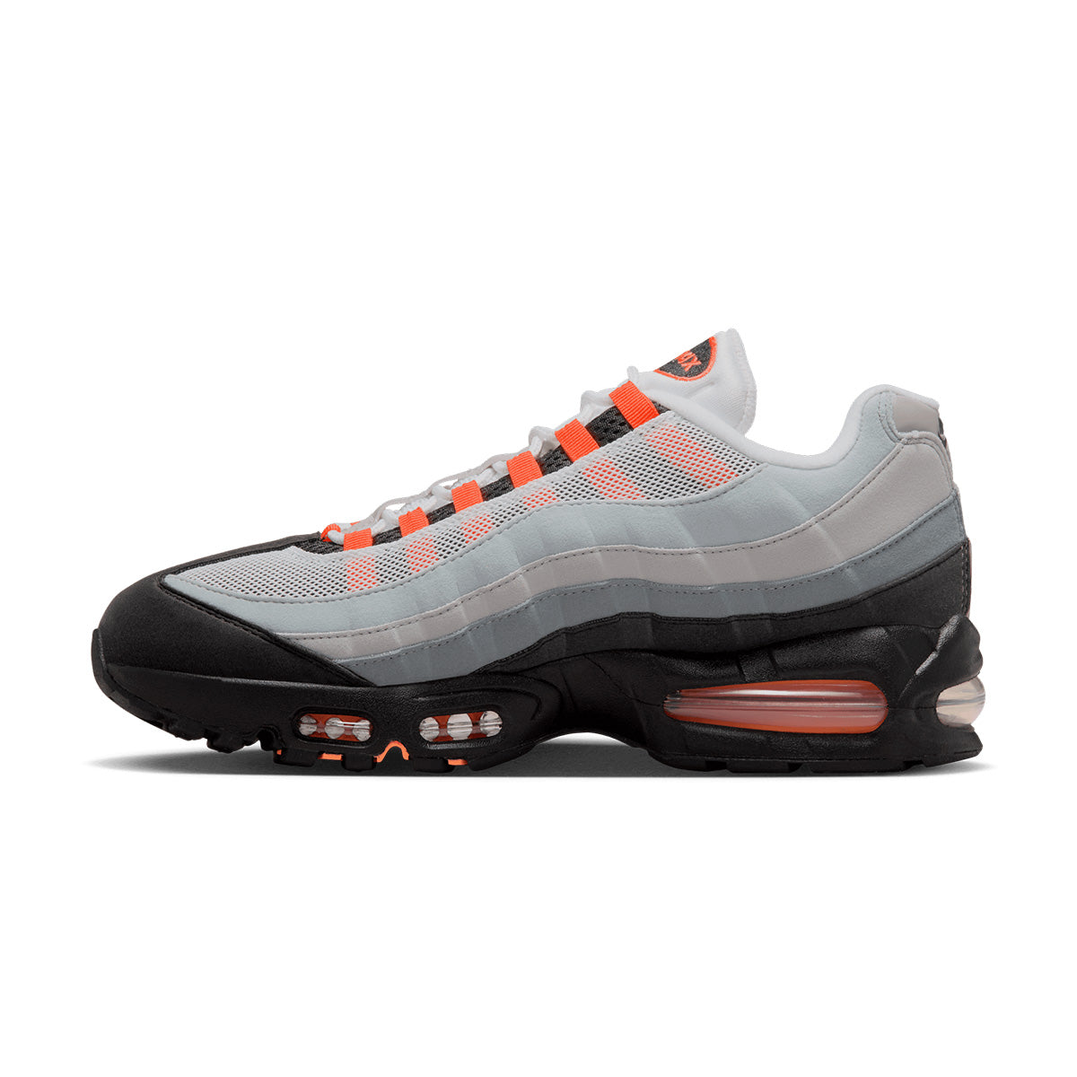 Nike Air Max 95 OG 'Bright Mandarin' - Retro Running Shoes for Men & Women - Comfortable Cushioned Sneakers for Jogging, Workouts & Streetwear Fashion