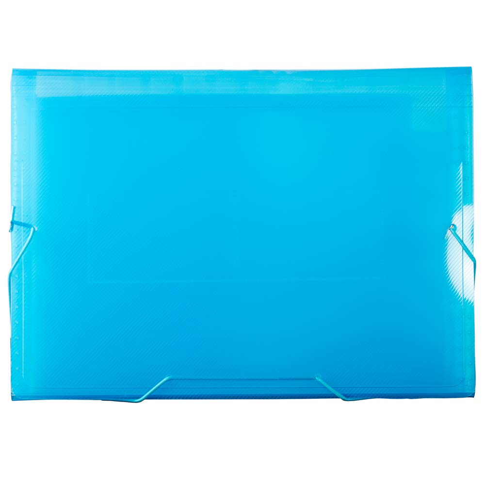 JAM PAPER 13 Pocket Accordion Folders - Plastic Expanding File Organizer for Documents - Letter Size 9