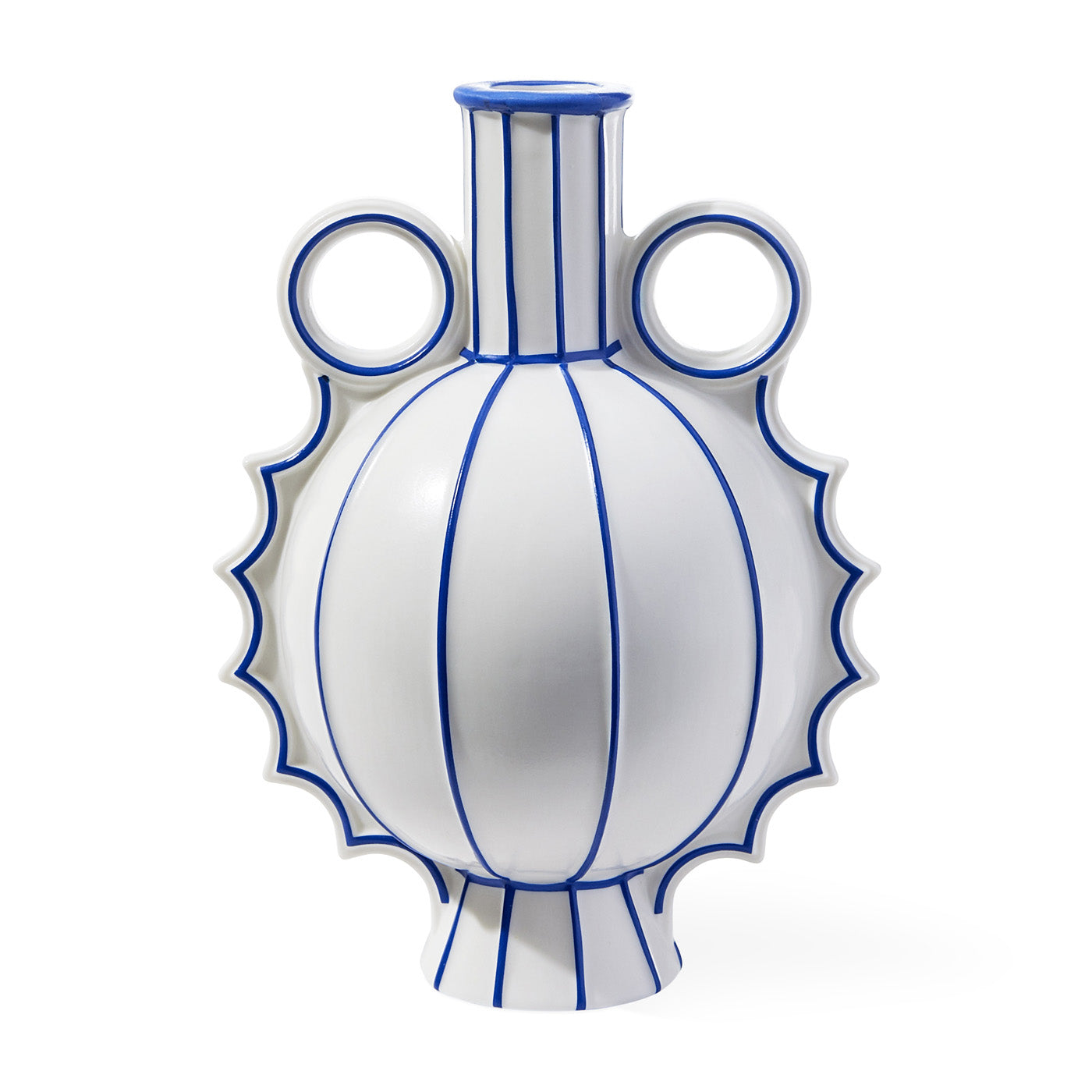 Venezia Small Vase - Elegant Ceramic Flower Vase for Home Decor, Wedding Centerpieces & Tabletop Display