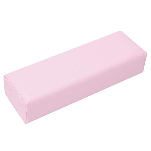 Soft Nail Cushion Hand & Arm Rest Pillow for Manicure & Nail Art - Salon Quality Manicure Care Treatment (Pink) | Perfect for Nail Salons, Home Spa & Professional Nail Technicians