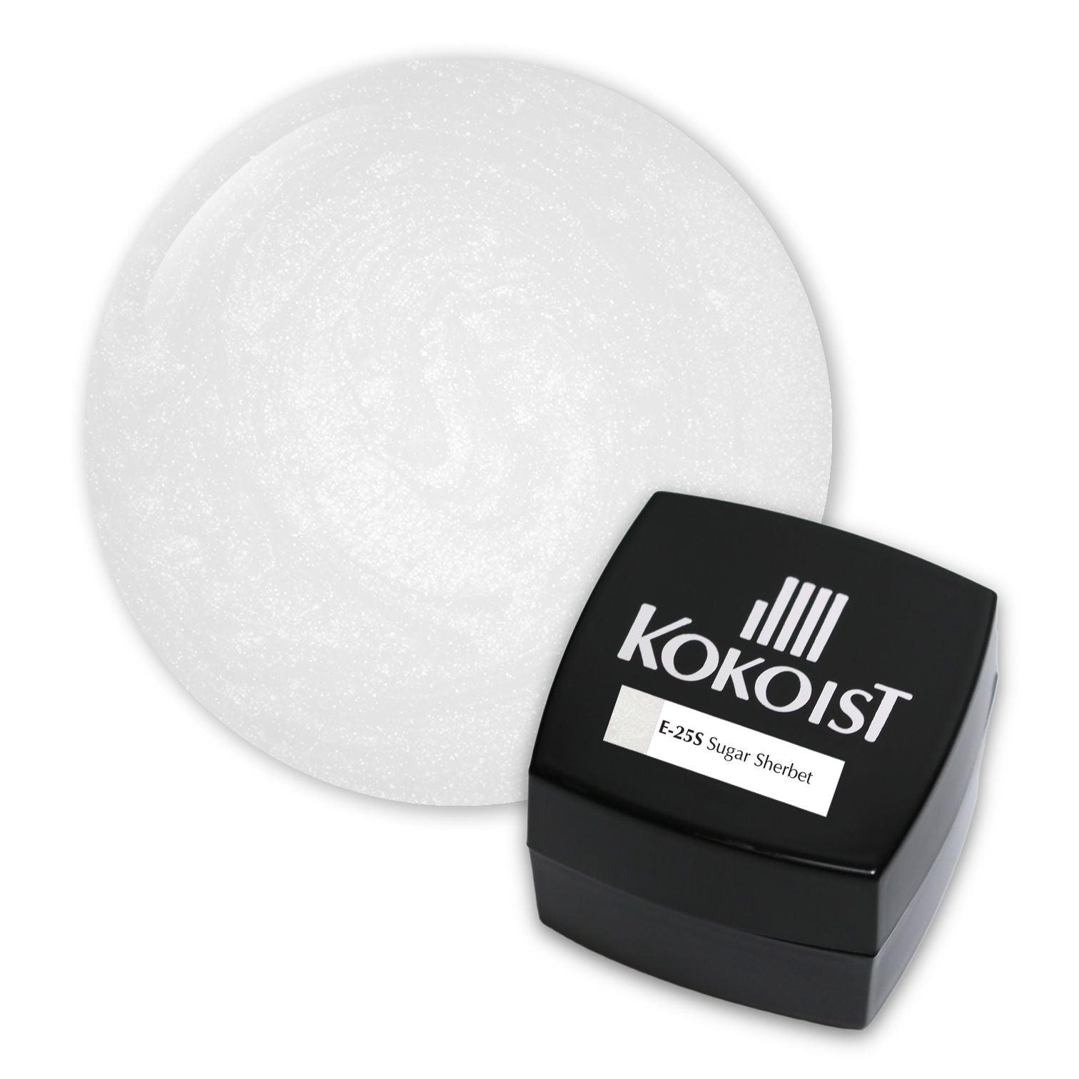 Kokoist E 25S Sugar Sherbet - Premium Nail Gel Polish for Salon & Home Manicures - Long Lasting & High Shine Finish - Perfect for Special Occasions & Daily Wear