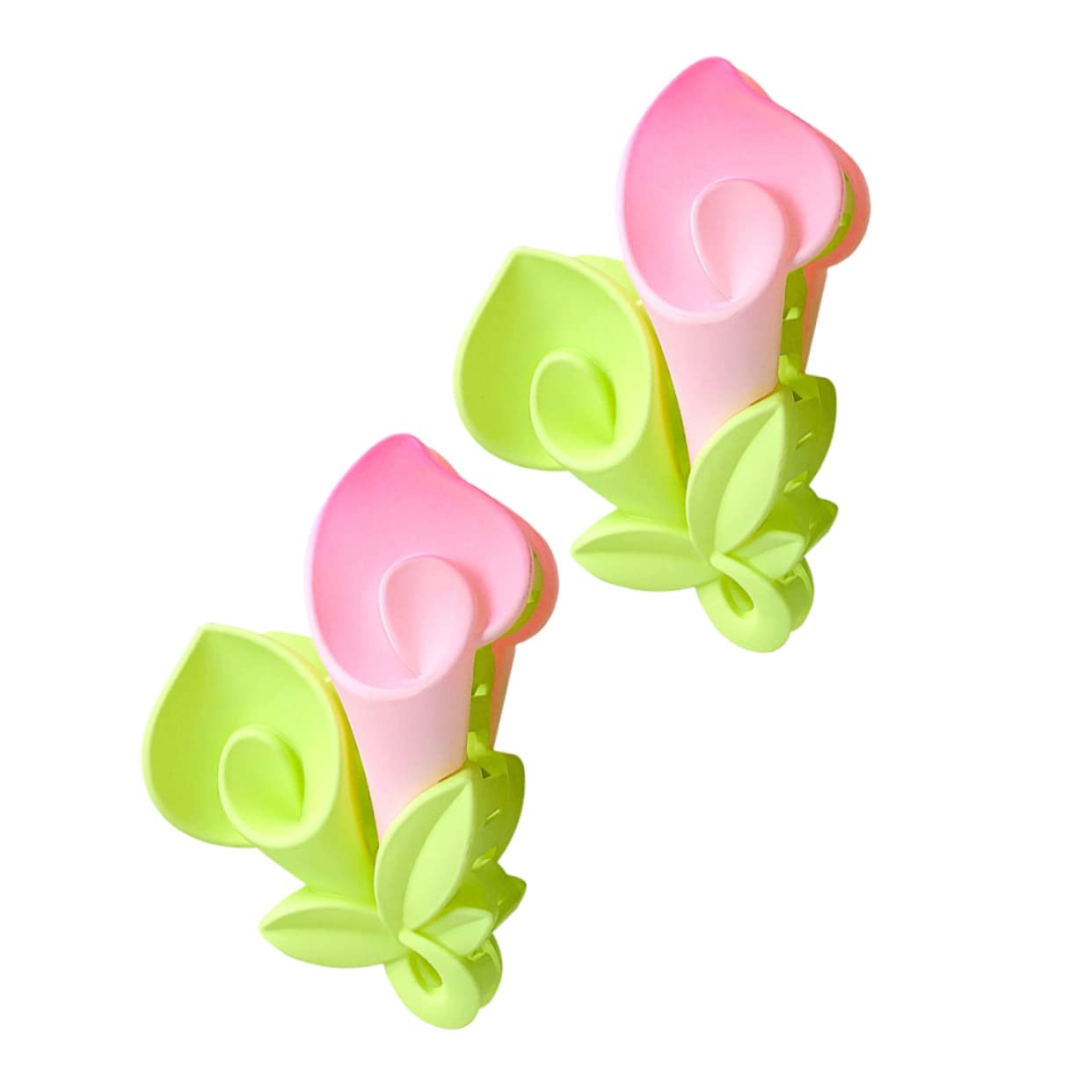 Beavorty 2 Pack Large Banana Claw Hair Clips for Women & Girls - Vintage Spiral Hair Clamps for Thick Hair - Perfect for Updos, Ponytails & Everyday Hairstyles
