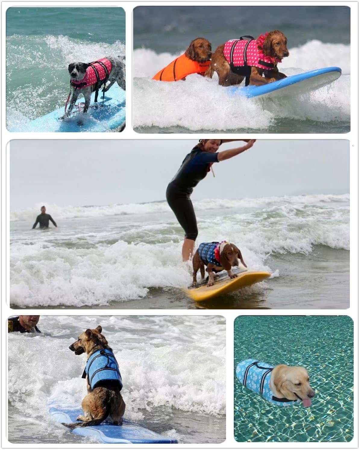 **Premium Dog Life Jacket - Swim Safety Vest with Handle for Small, Medium & Large Dogs - Buoyant Flotation Coat for Puppy & Adult Canines (Camouflage, XXL) - Perfect for Boating, Swimming & Water Adventures**