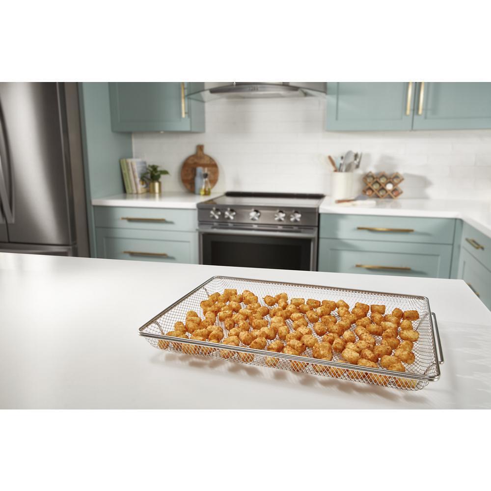 Amana W11548747 Oven Air Fryer Basket - Stainless Steel Replacement Part for Baking & Roasting | Perfect for Crispy Fries, Chicken Wings & Healthy Meals