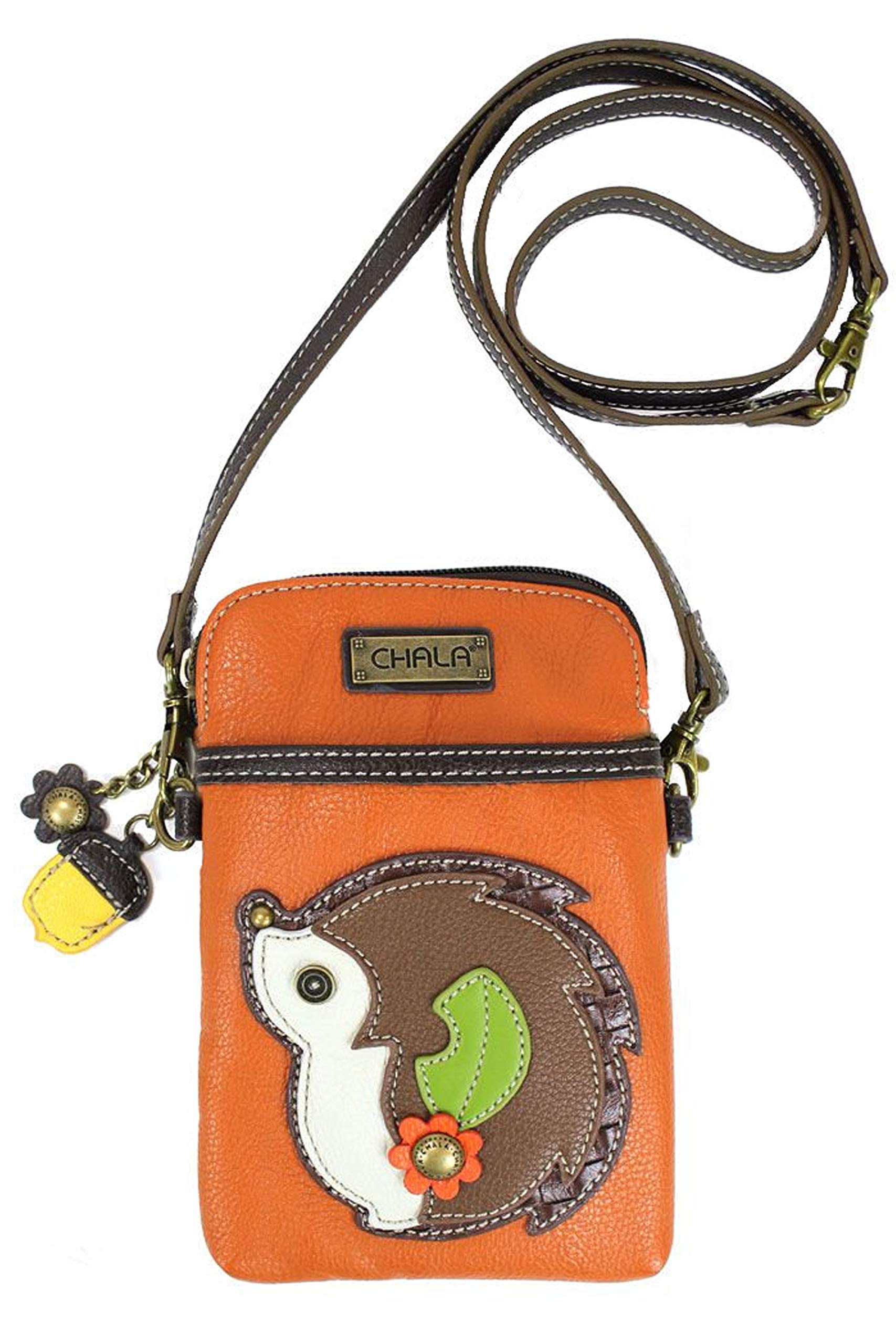 Chala Hedgehog Crossbody Phone Bag for Women - Adjustable Strap, Convertible Shoulder Purse - Perfect for Travel, Shopping, and Everyday Use