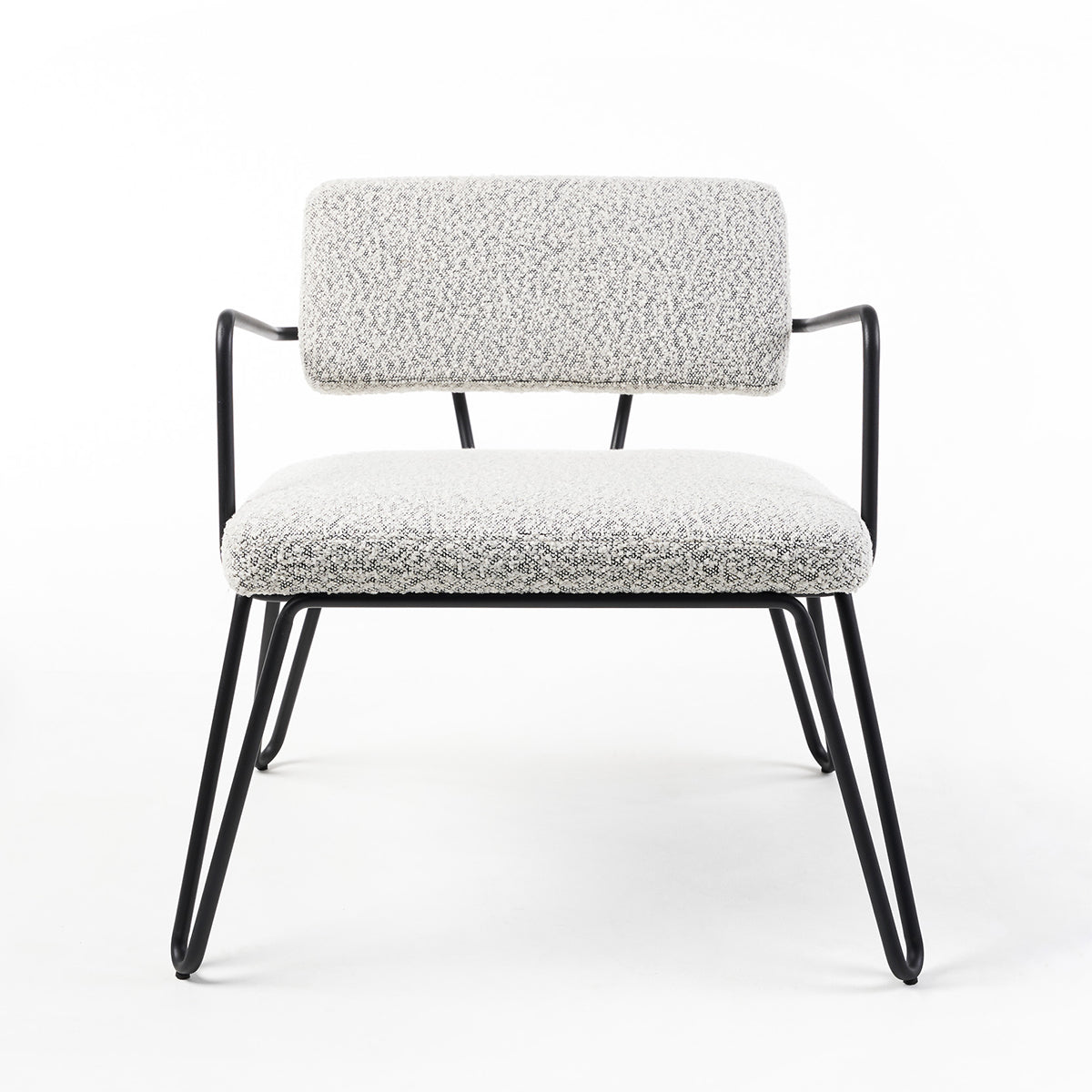 Chelsea Occasional Chair - Modern Accent Chair for Living Room, Bedroom & Office - Stylish Upholstered Armchair with Wooden Legs - Perfect for Reading Nook, Guest Seating or Home Decor