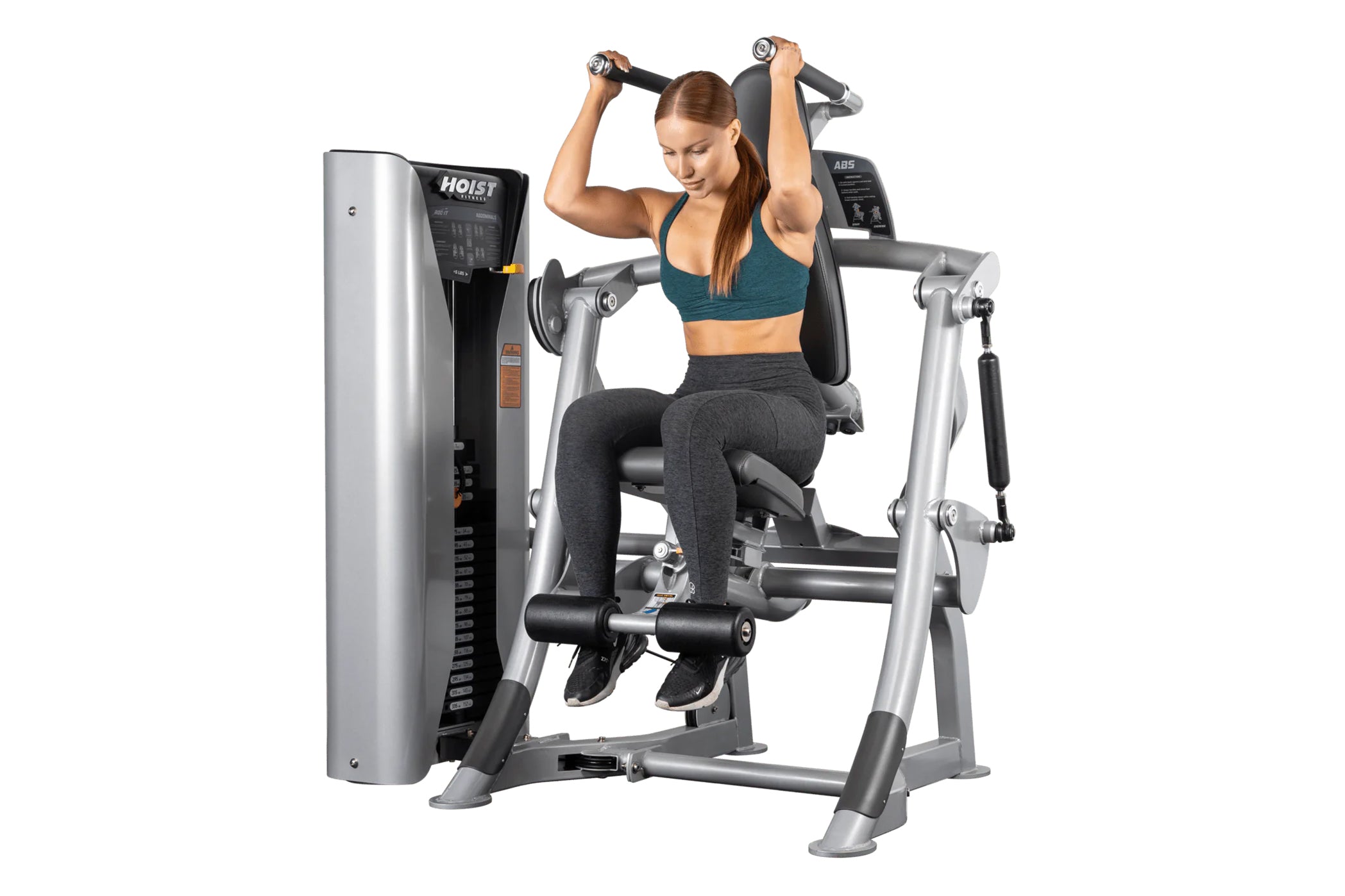 Hoist ROC IT Abdominals Machine (RS 2601) - Professional Ab Workout Equipment for Home & Gym - Perfect for Core Strength Training and Fitness Enthusiasts