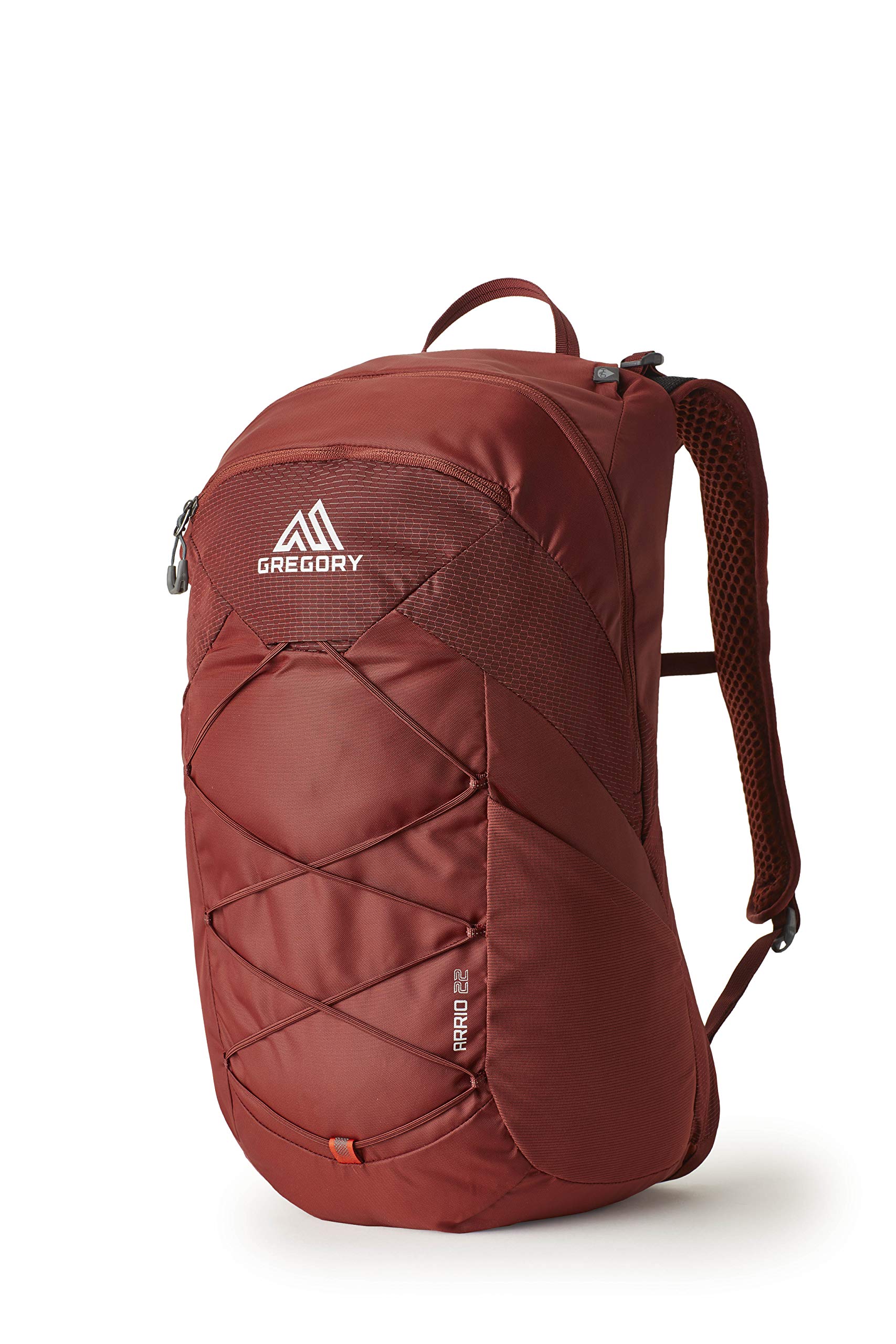 Gregory Arrio 22 Unisex Day Hiking Backpack - Lightweight & Durable for Outdoor Adventures - One Size Fits All - Brick Red - Perfect for Camping, Travel & Daily Commute