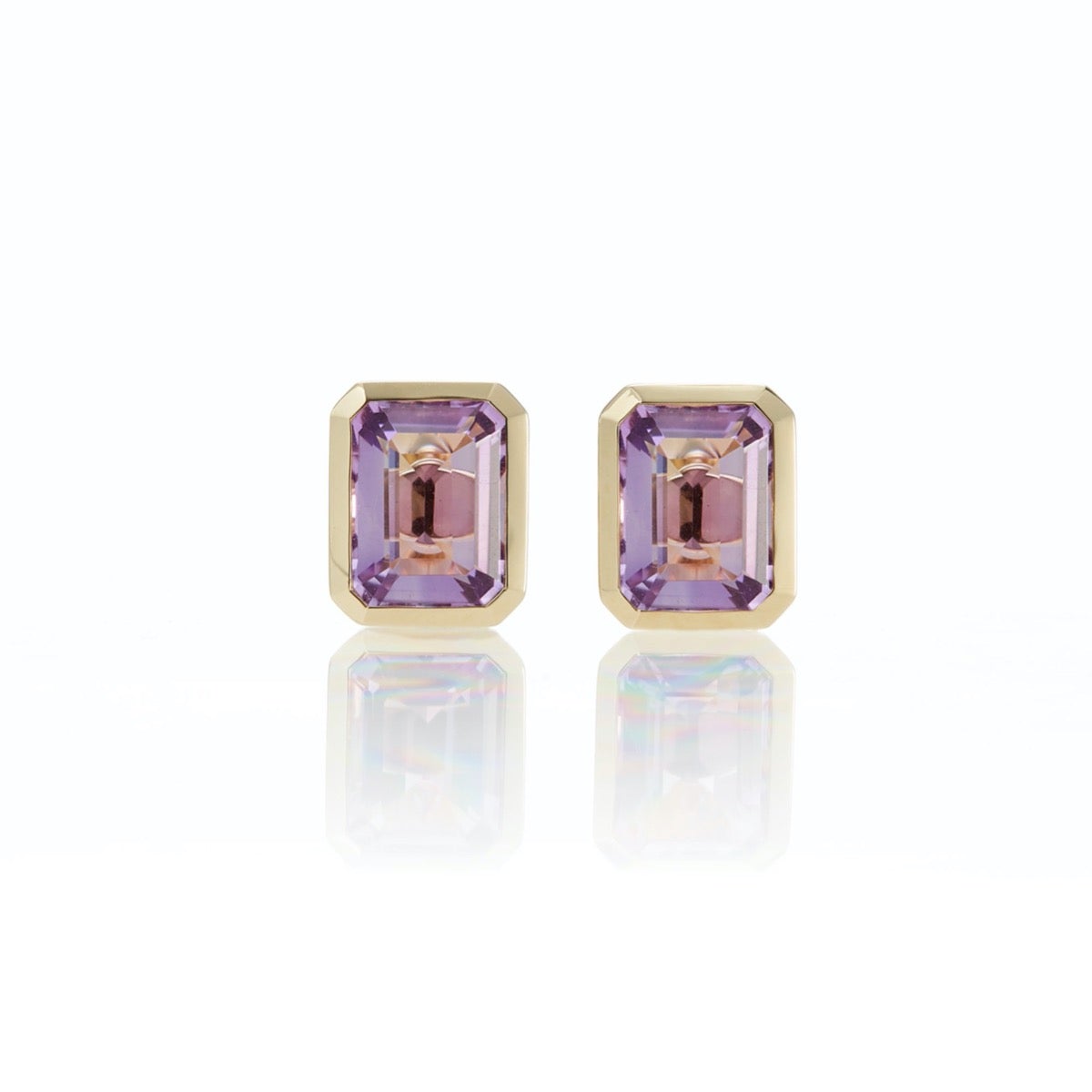 Amethyst Newport Earrings – Elegant Purple Gemstone Jewelry for Women | Perfect for Parties, Weddings & Special Occasions