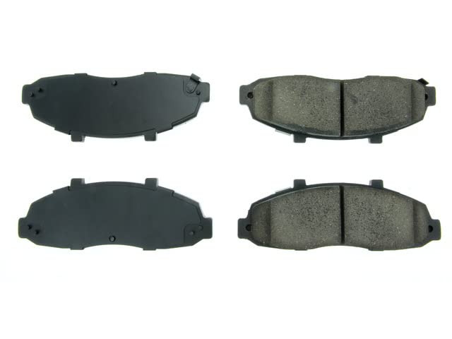Centric Ceramic Brake Pads with Shims - 103.06790 - High Performance Brake Pads for Smooth & Quiet Stops - Perfect for Daily Commuting & City Driving