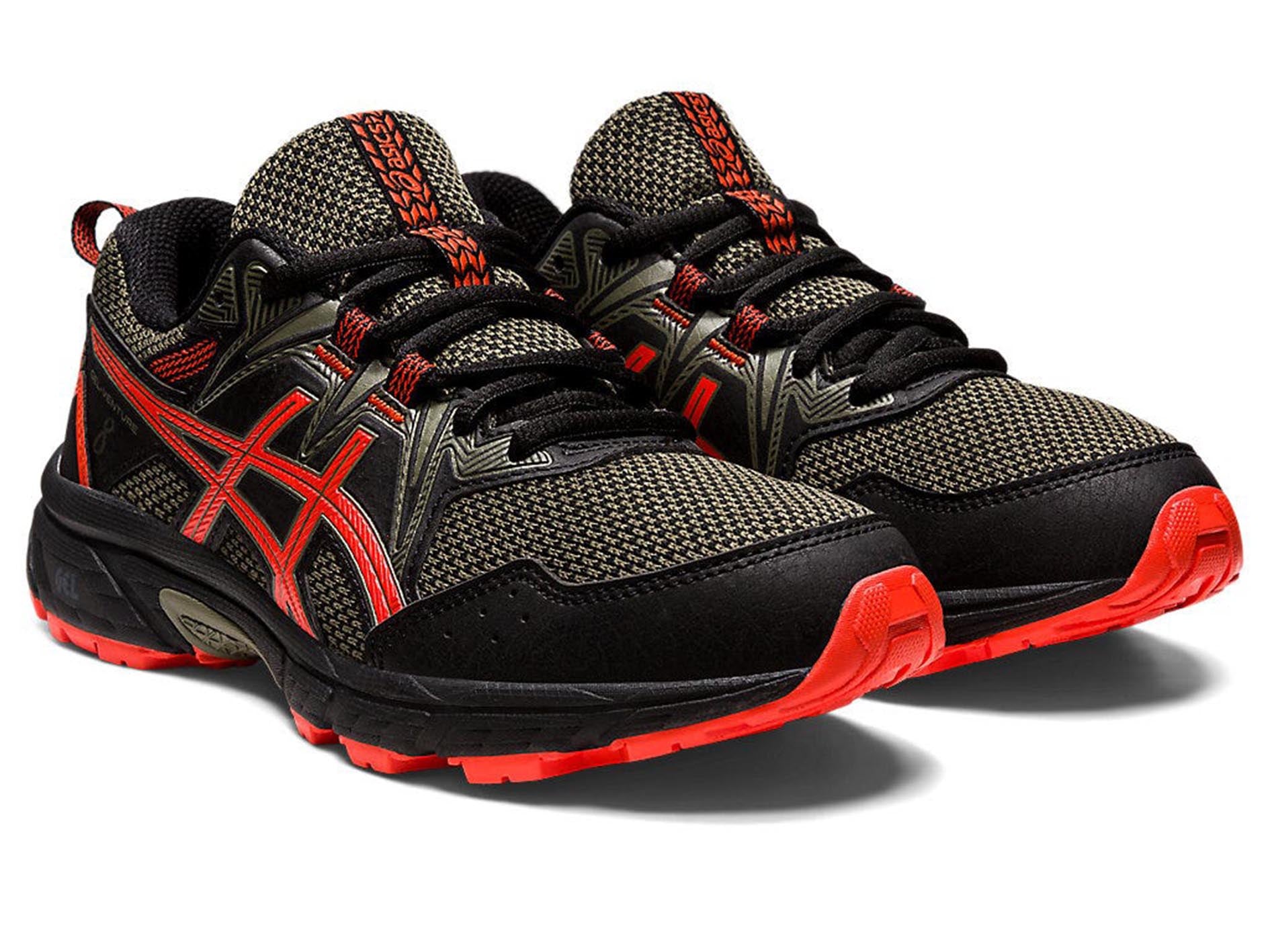 ASICS Junior Gel Venture 8 GS Running Shoes for Kids - Lightweight Trail Sneakers with Cushioning (Style 1014A141-901) - Perfect for School Sports, Outdoor Adventures & Daily Play