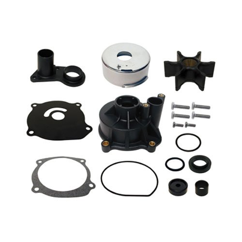 GLM 12101 Complete Water Pump Kit - Replacement for OMC 395073 & Sierra 18-3393 - Perfect for Marine Engine Maintenance and Boat Repair