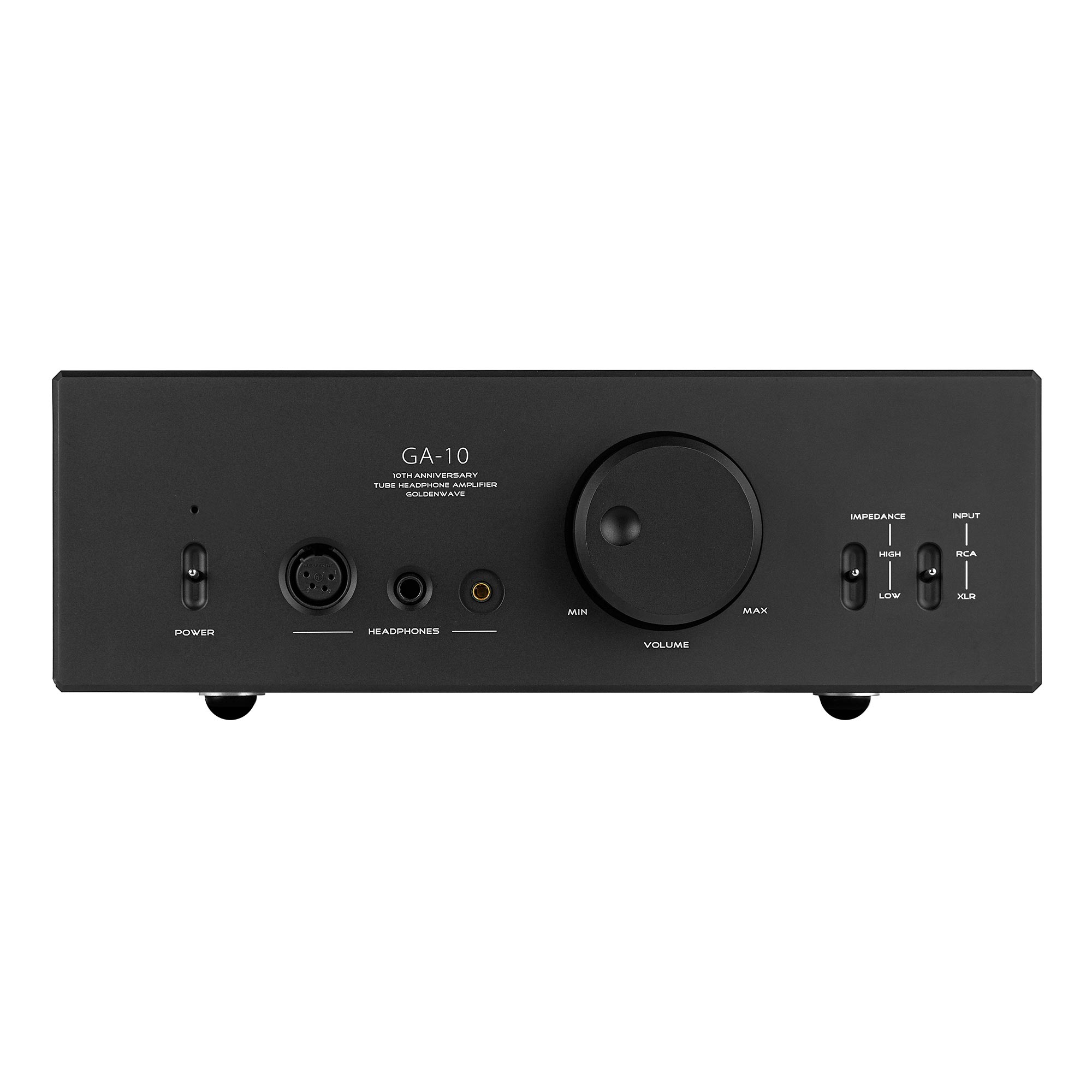 HIFIMAN GOLDENWAVE GA 10 High-End Desktop Tube Headphone Amplifier - Premium Audio for Audiophiles & Home Studio Use