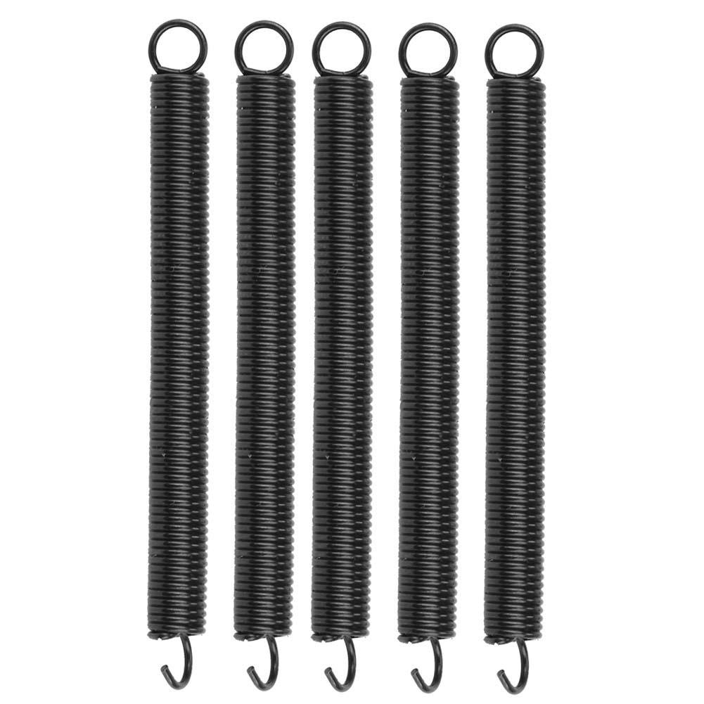 5Pcs 0.6mm x 4mm x 50mm Extension Tension Springs - Finder Loop Spring Assortment Kit for Electronics, DIY Projects & Mechanical Repairs - Perfect for Small Appliances, Toys and Industrial Equipment