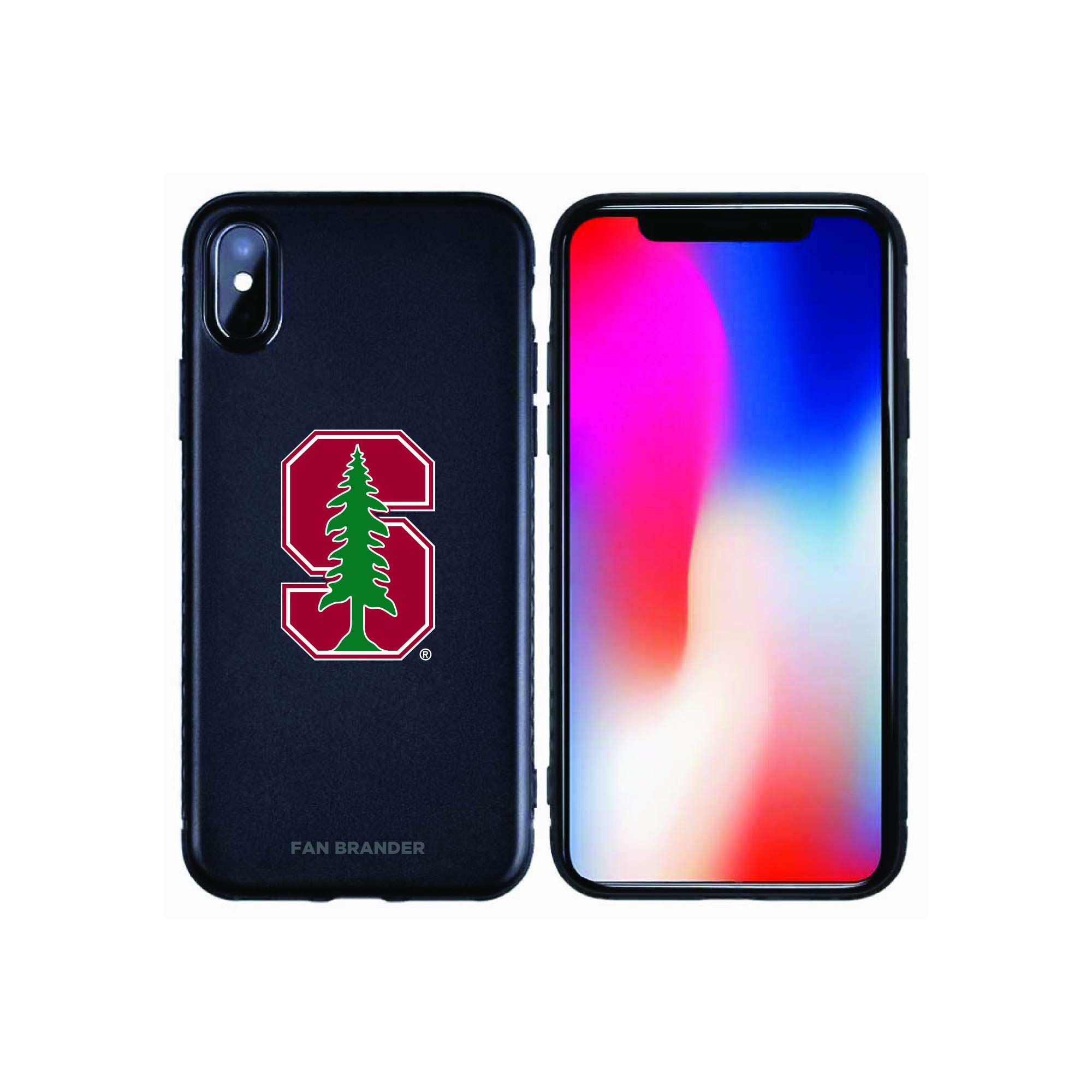 NCAA Licensed Fan Brander Phone Case Compatible with Apple iPhone 14/13/12/11 Pro Max - Durable Protective Cover for Sports Enthusiasts & Game Day Supporters