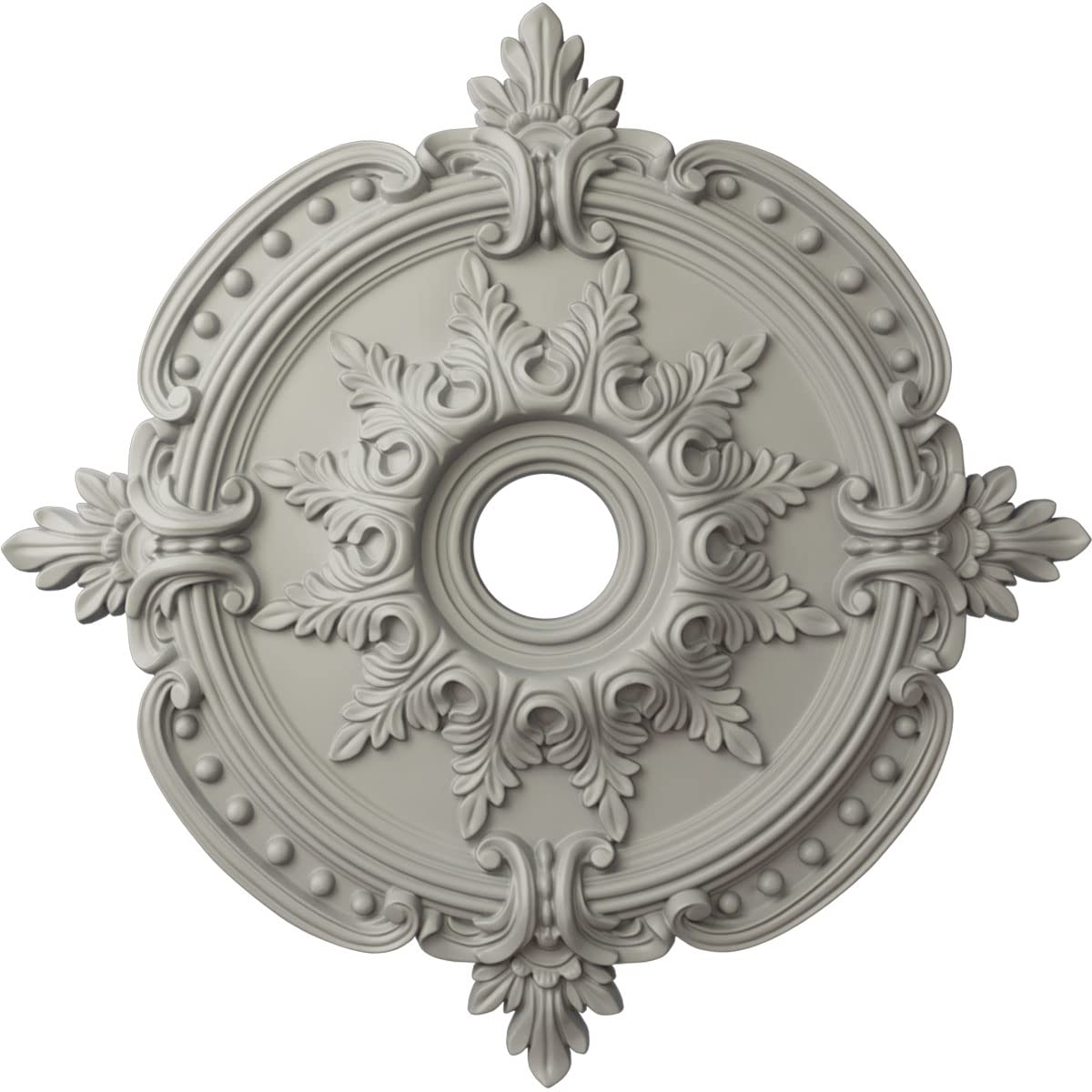 Ekena Millwork CM28BEPCF Benson Classic Ceiling Medallion - 28 3/8