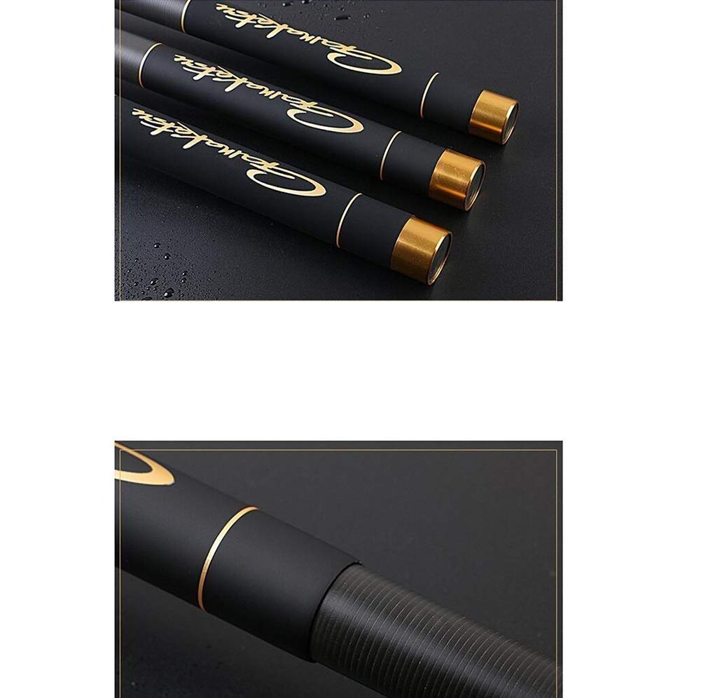 Super Hard Ultralight Carbon Fishing Rod 8-15 Meters Long Distance Big Fish Pole - Perfect for Saltwater & Freshwater Fishing, Surf Casting, and Offshore Angling