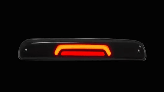 Ford Super Duty F-250 F-350 F-450 F-550 1999-2016 3rd Brake Light Kit - Smoked LED Tail Light Replacement for Enhanced Safety - Perfect for Truck Upgrades & Night Driving