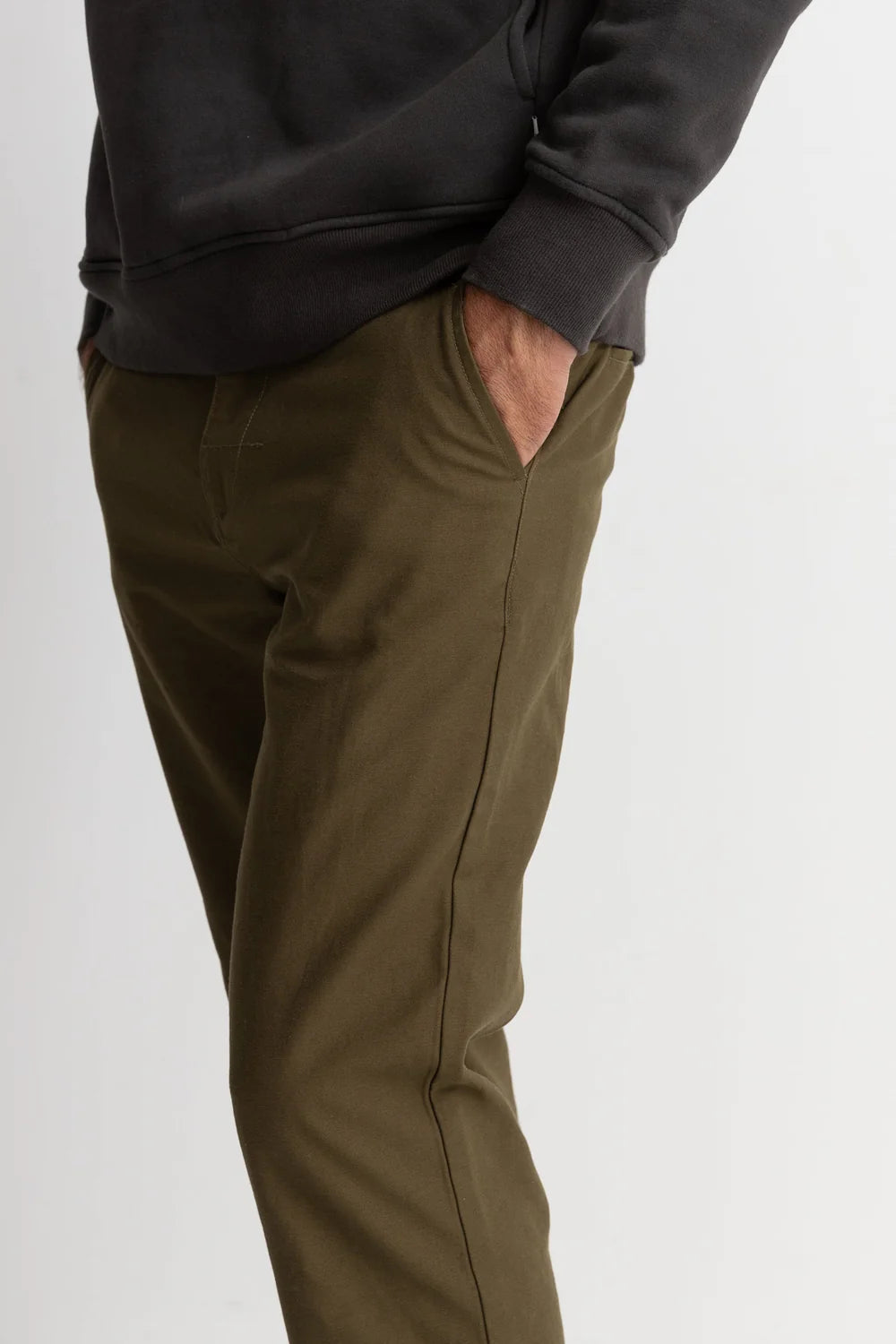 Classic Olive Fatigue Pants for Men - Durable Military Style Cargo Pants for Work, Hiking & Outdoor Adventures