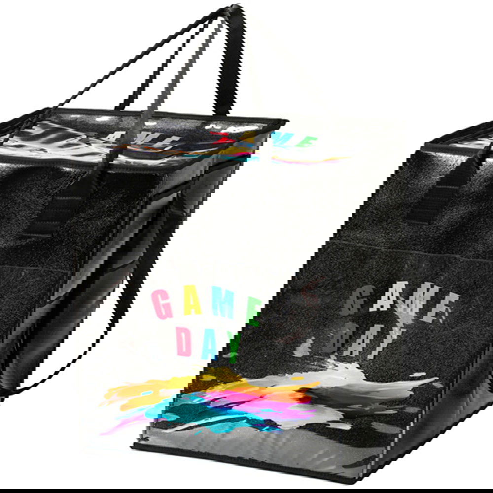 Rolling Game Day Themed Shopping Bag - Durable Reusable Grocery Tote for Tailgating, Picnics & Sports Events