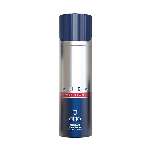 OTTO ESSENTIALS Long Lasting Natural Deodorant for Women & Men - 200ml Aluminum Free, 48H Freshness - Perfect for Gym, Work & Daily Use