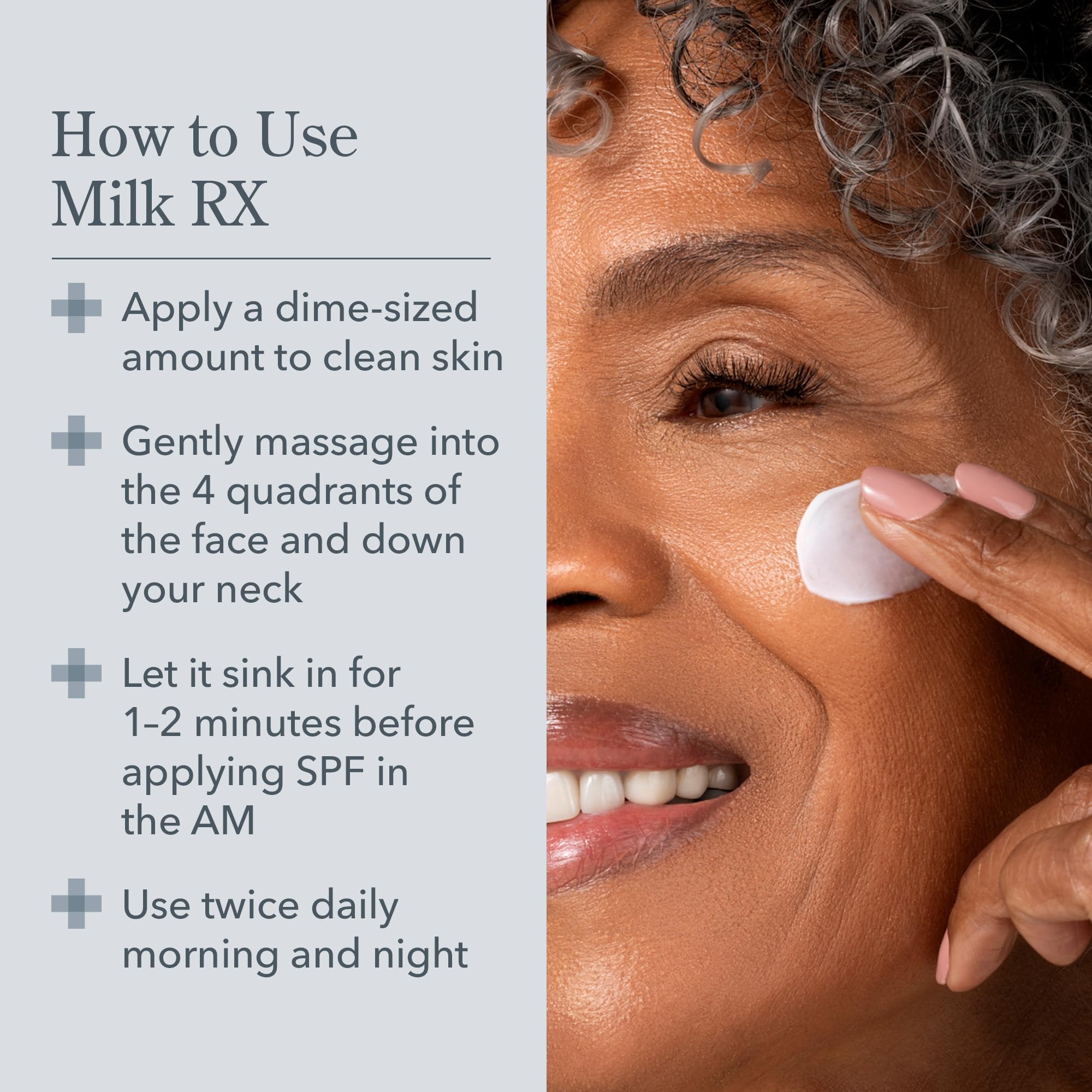 Beekman 1802 Milk Wash Exfoliating Jelly Face Cleanser & Milk RX Advanced Better Aging Cream Set - Fragrance Free, Cruelty Free Skincare Duo for Sensitive Skin - Gentle Exfoliation & Anti-Aging Moisturizer for Daily Face Care Routine