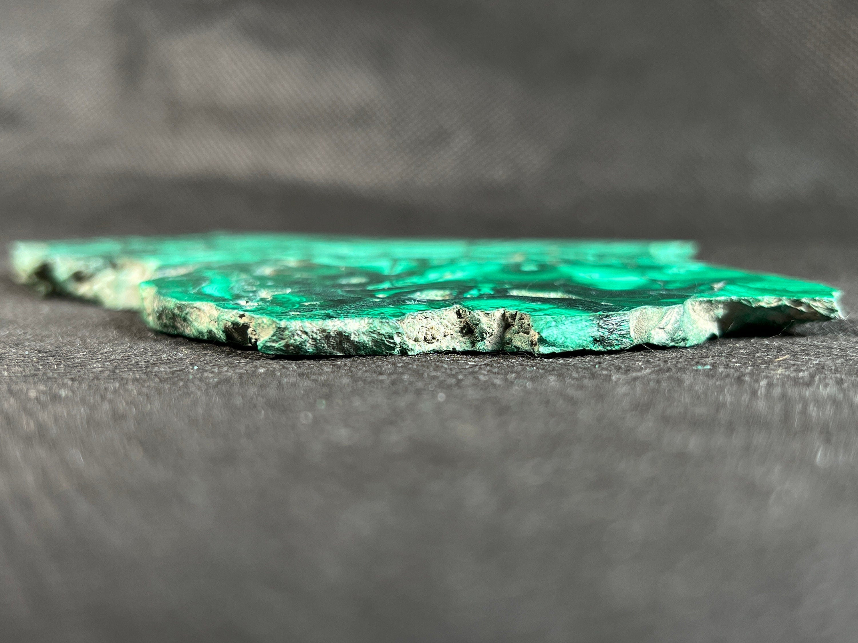 Premium MALACHITE Crystal Slab - Natural Green Malachite Stone for Jewelry Making, Unique Spiritual Gift & Home Decor (50422) - Perfect for Meditation Spaces, Healing Rooms & Luxury Interior Design