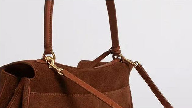 Premium Genuine Leather Shoulder Bag for Women - Fashionable Crossbody Purse with Adjustable Strap - Perfect for Work, Travel & Everyday Use