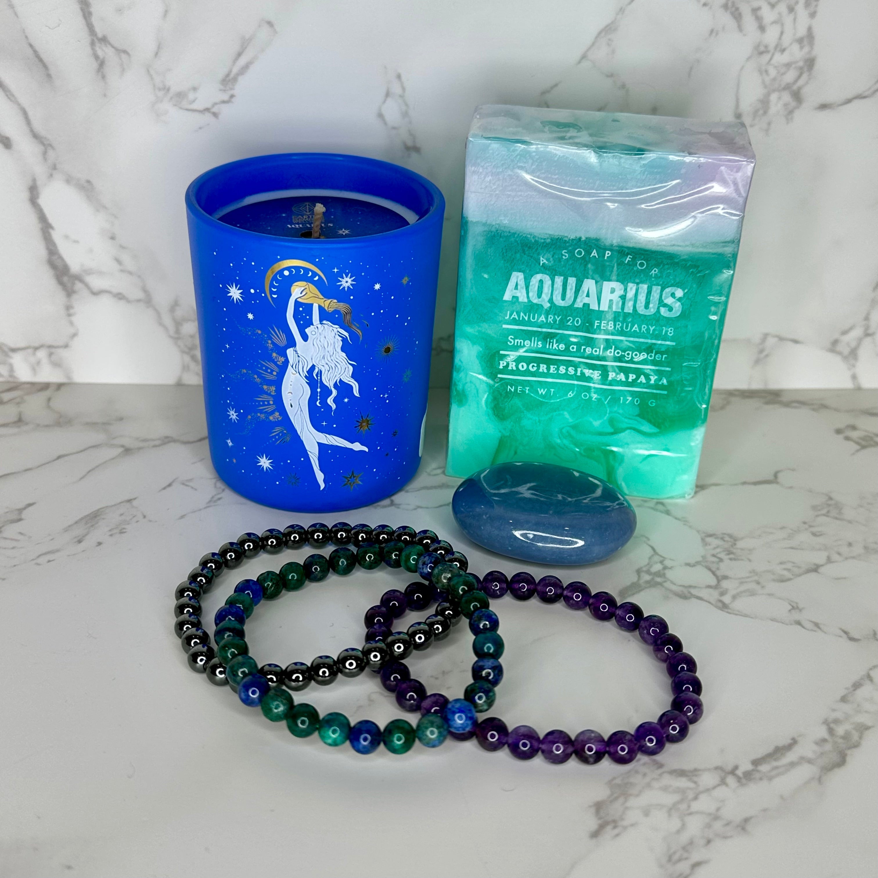 Aquarius Zodiac Gift Set for Women & Men - Unique Astrology Birthday Present for Friends, Family & Horoscope Lovers - Perfect for Birthdays, Anniversaries & Special Occasions
