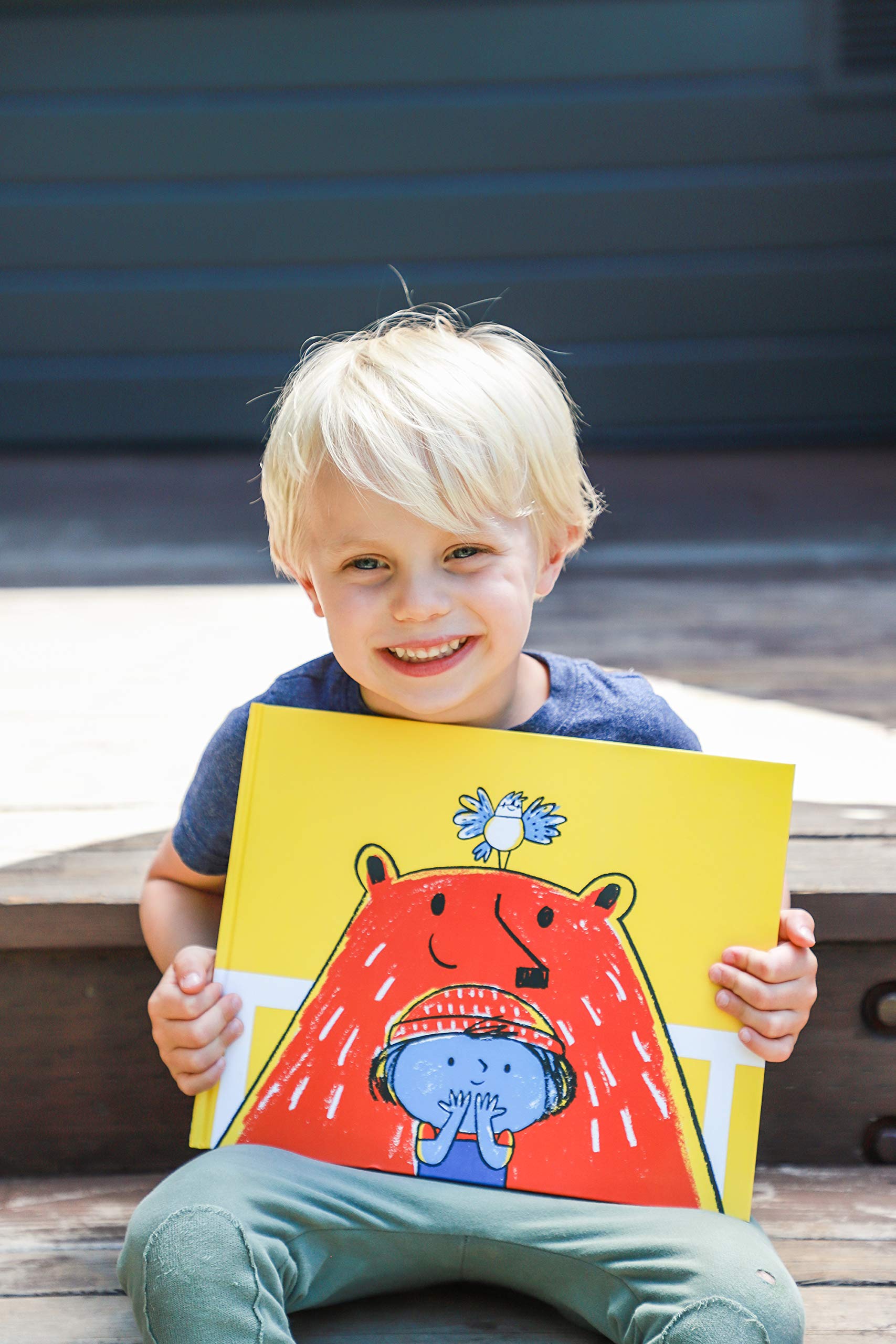 A Bear Sat on My Porch Today: Heartwarming Children's Story Book About Animal Friendship & Inclusivity - Perfect for Bedtime Reading, Classroom Storytime & Teaching Diversity