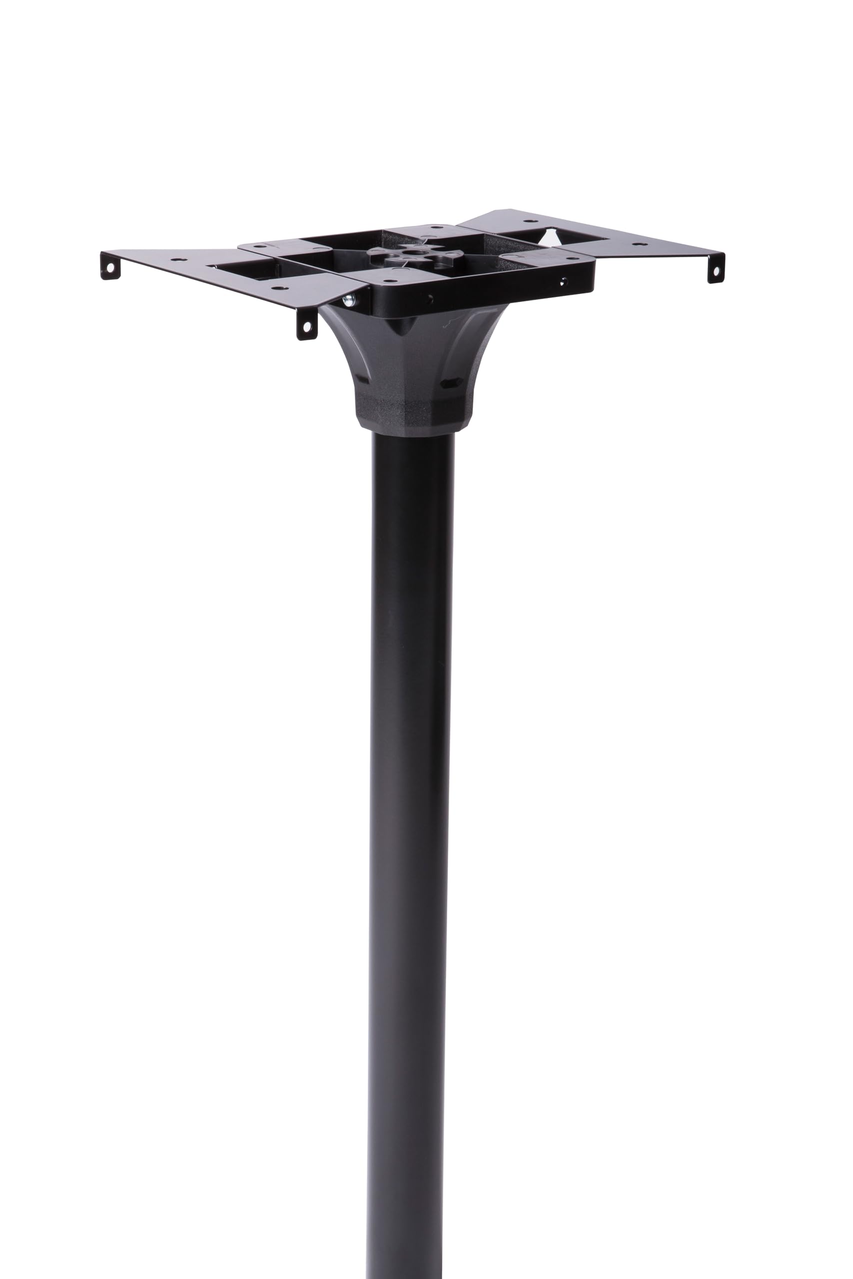 Coolidge Galvanized Steel Mailbox Post - Black Outdoor Mailbox with F Code Compatibility (7511B-10) for Residential & Commercial Use - Perfect for Driveway, Garden, and Front Yard Installation
