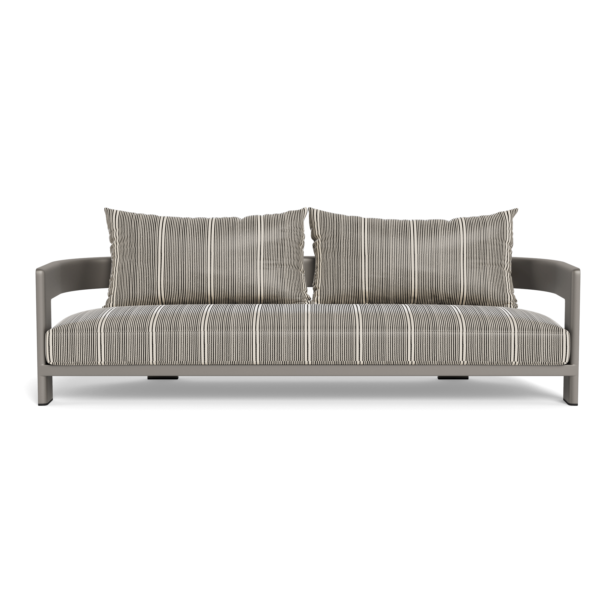 Victoria Aluminum 3-Seat Outdoor Patio Sofa Set - Modern Garden Furniture for Backyard, Poolside & Balcony Relaxation