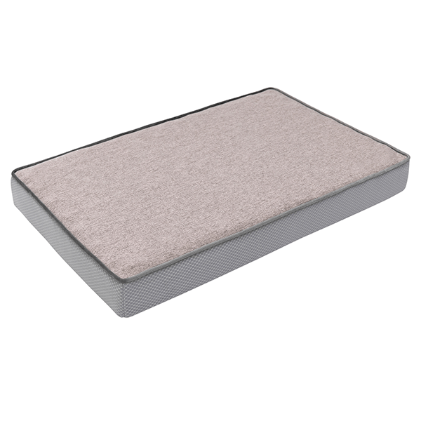 Orthopedic Egg Crate Dog Bed with Bamboo Charcoal Foam - Comfortable & Supportive Pet Bed for Large & Small Dogs - Perfect for Home, Office & Kennel Use