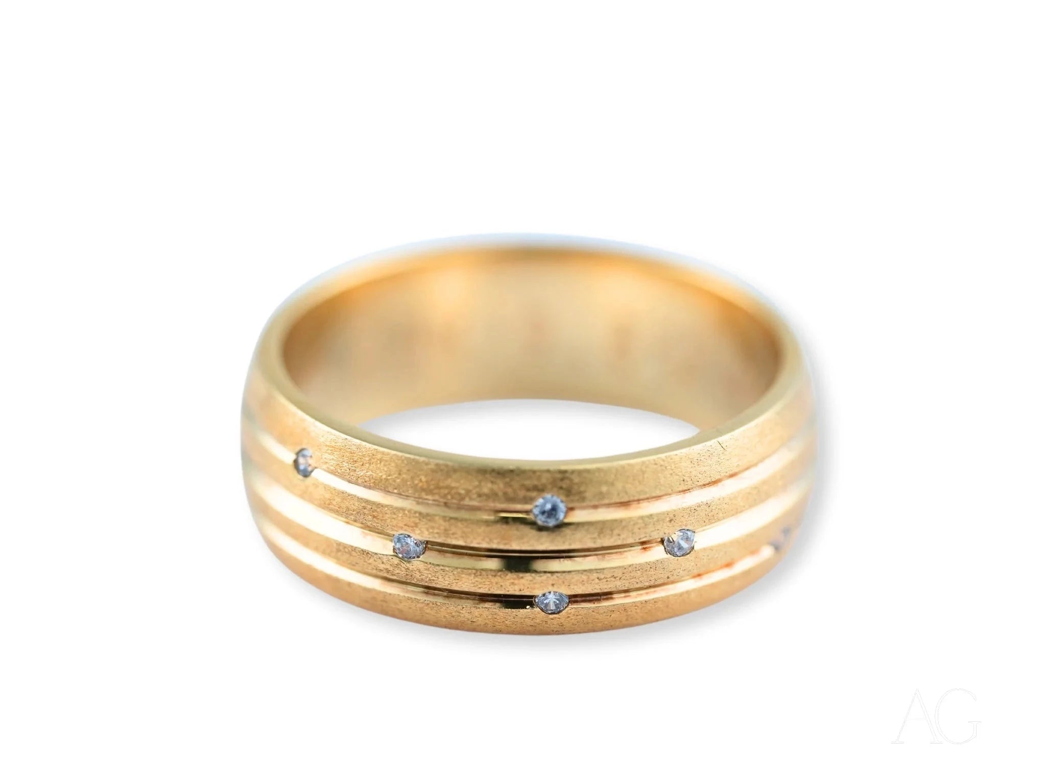 Stellar Strands Wedding Band Ring for Women - Elegant Diamond Wedding Jewelry for Brides, Engagement, Anniversary & Special Occasions