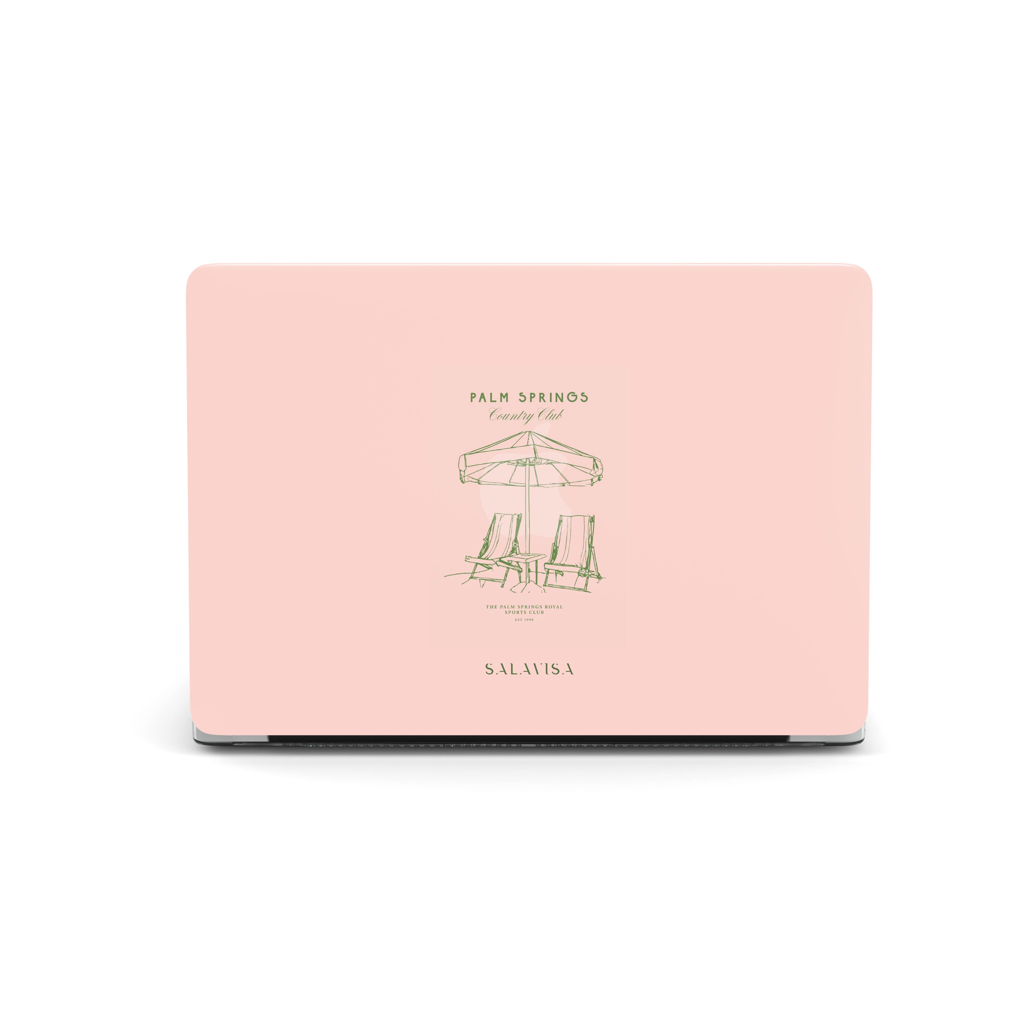 Premium MacBook Case for Palm Springs Style - Trendy & Protective Laptop Cover for MacBook Air/Pro - Perfect for Travel, Work & College Campus Use